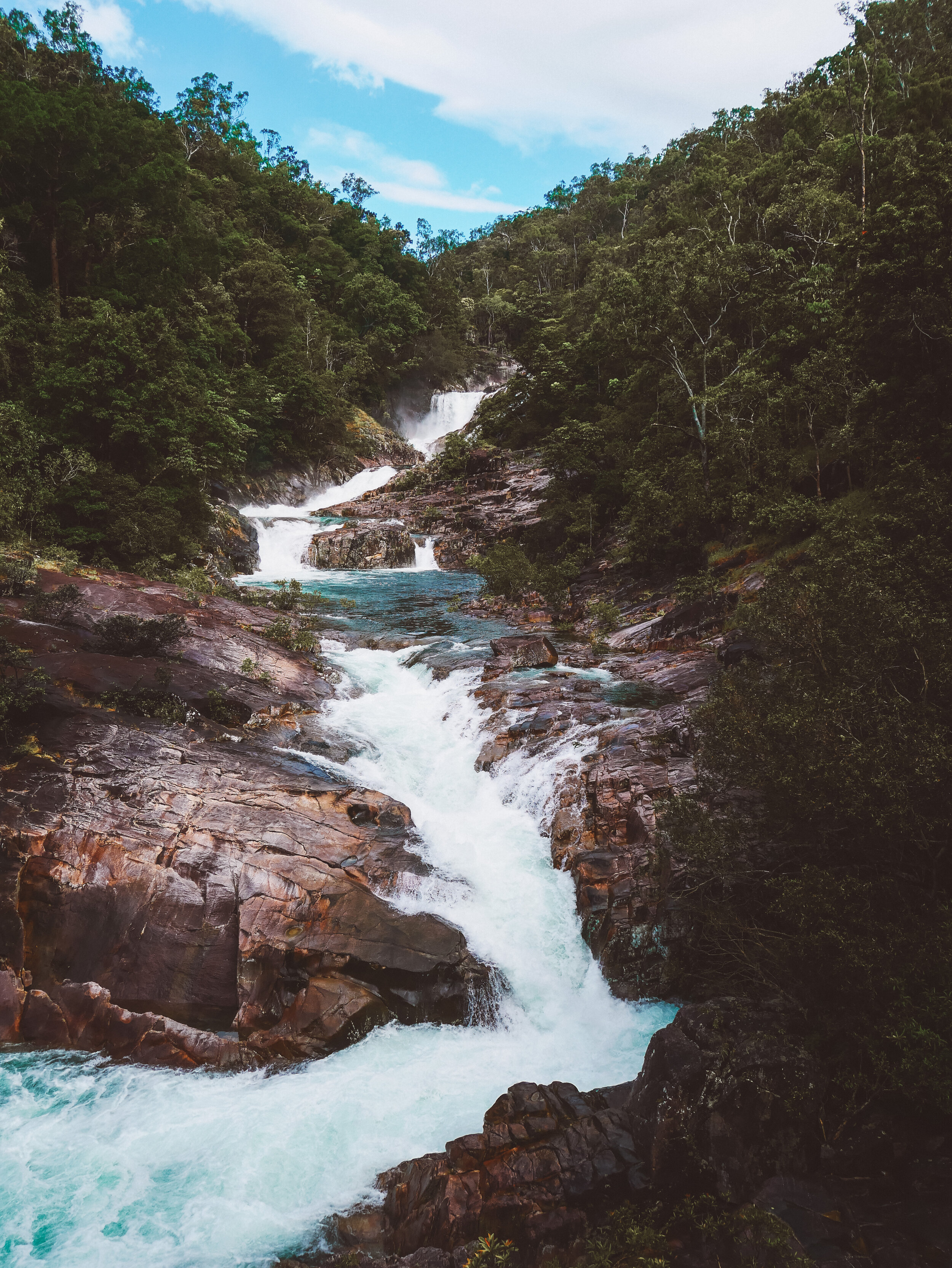 Made it to Clamshell Falls at Behana Gorge - Cairns - Tropical North Queensland (QLD) - Australia