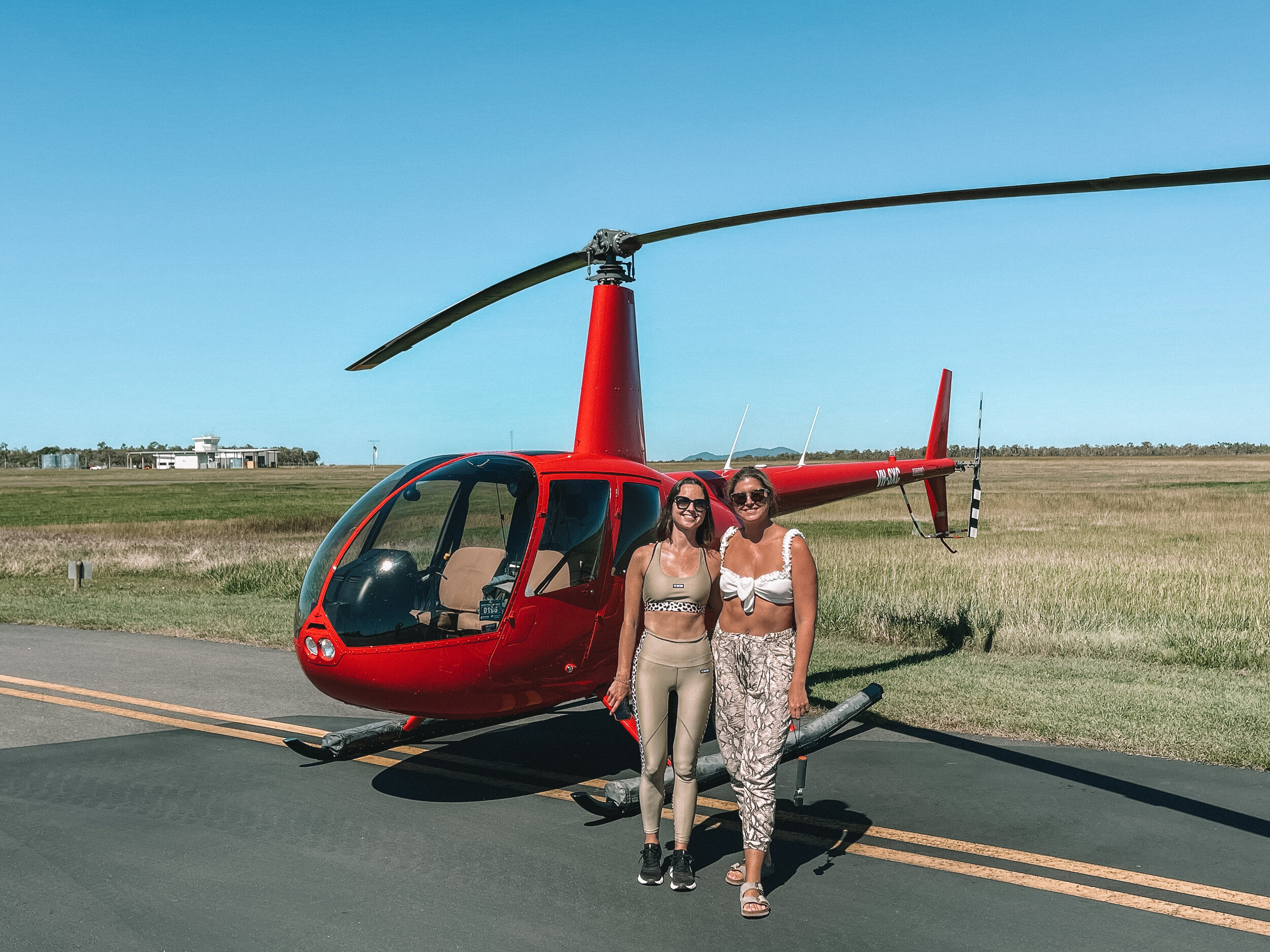 Avant de décollage - Hélicoptère - Airlie Beach - Whitsundays - Whitsundays - Tropical North Queensland (QLD) - Australie