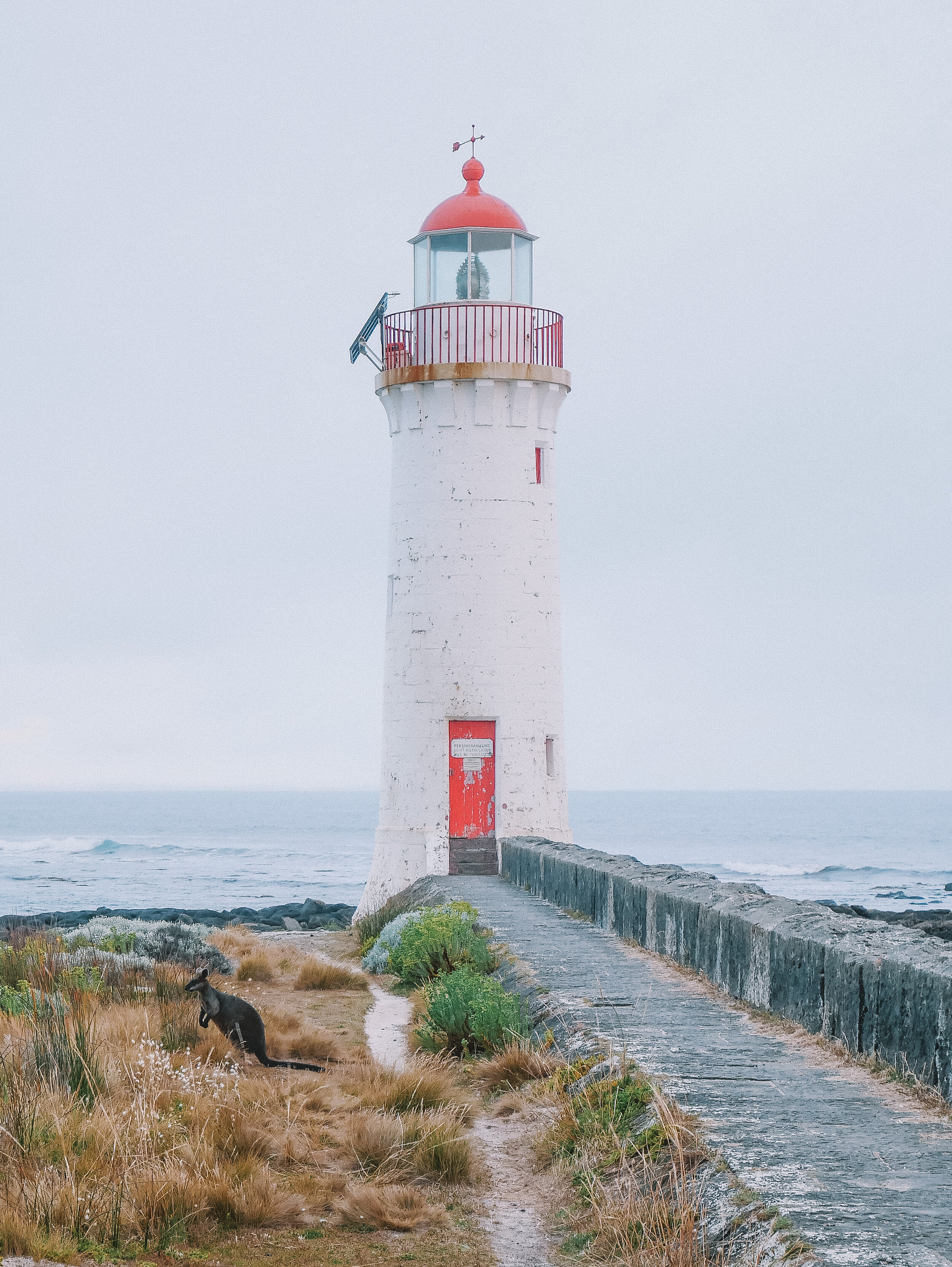Lighthouse on Griffiths Island - Port Fairy - Victoria - Australia