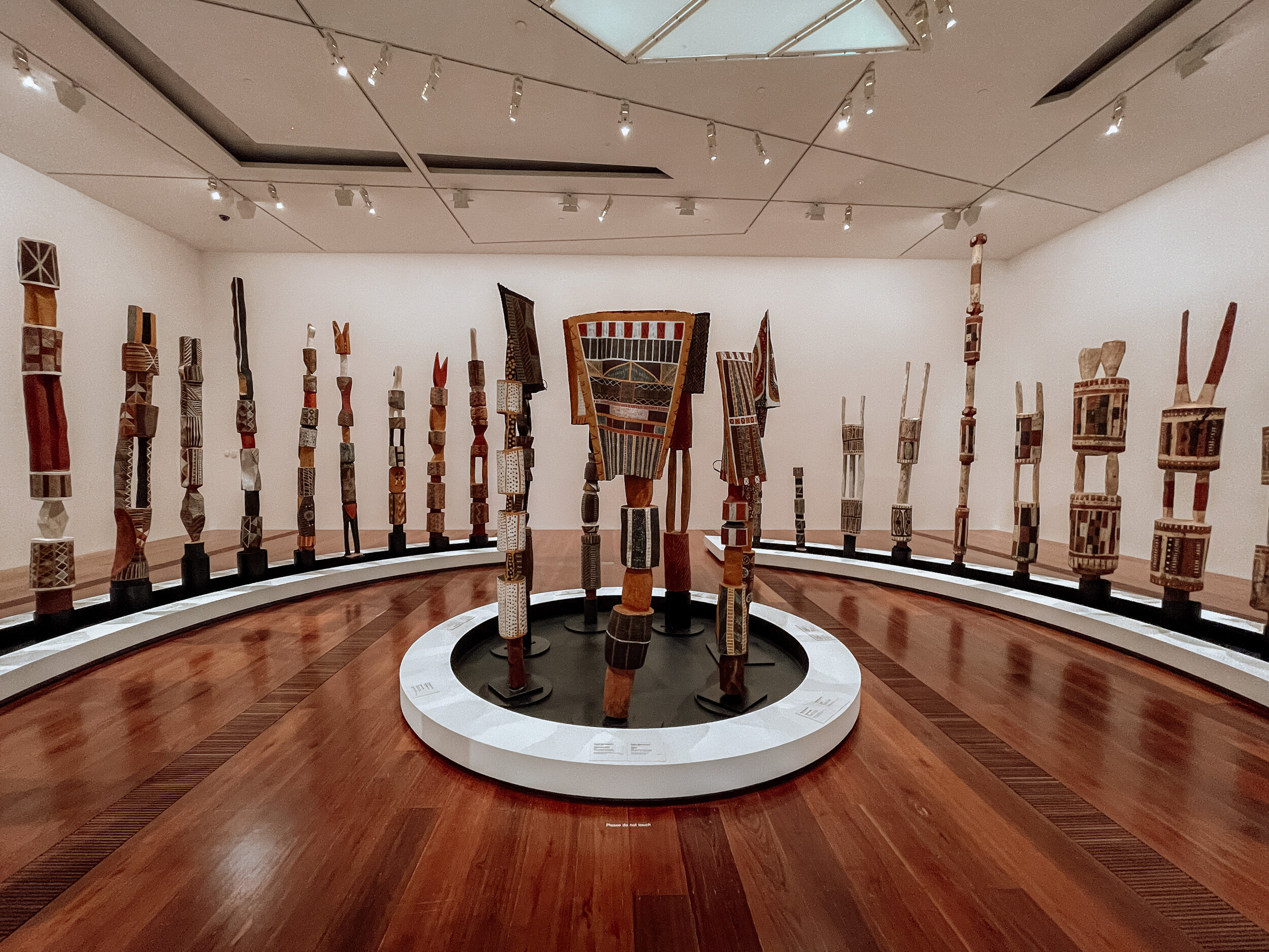 Aboriginal Art - National Gallery of Victoria - Melbourne - Victoria - Australia