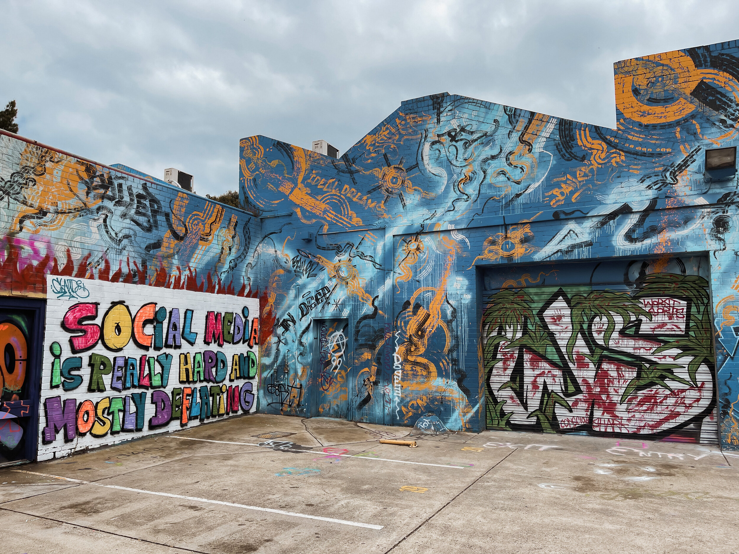 Parking Lot in South Yarra - Melbourne - Victoria - Australia