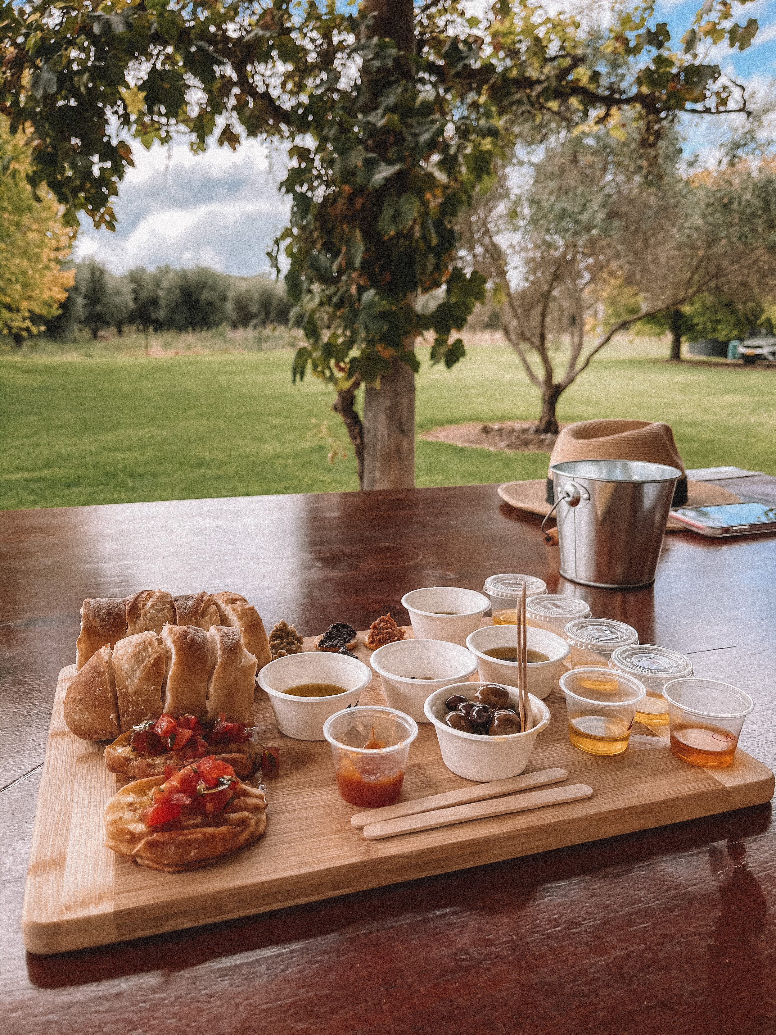 Olive oil tasting - The Olive Nest - Mudgee - New South Wales (NSW) - Australia