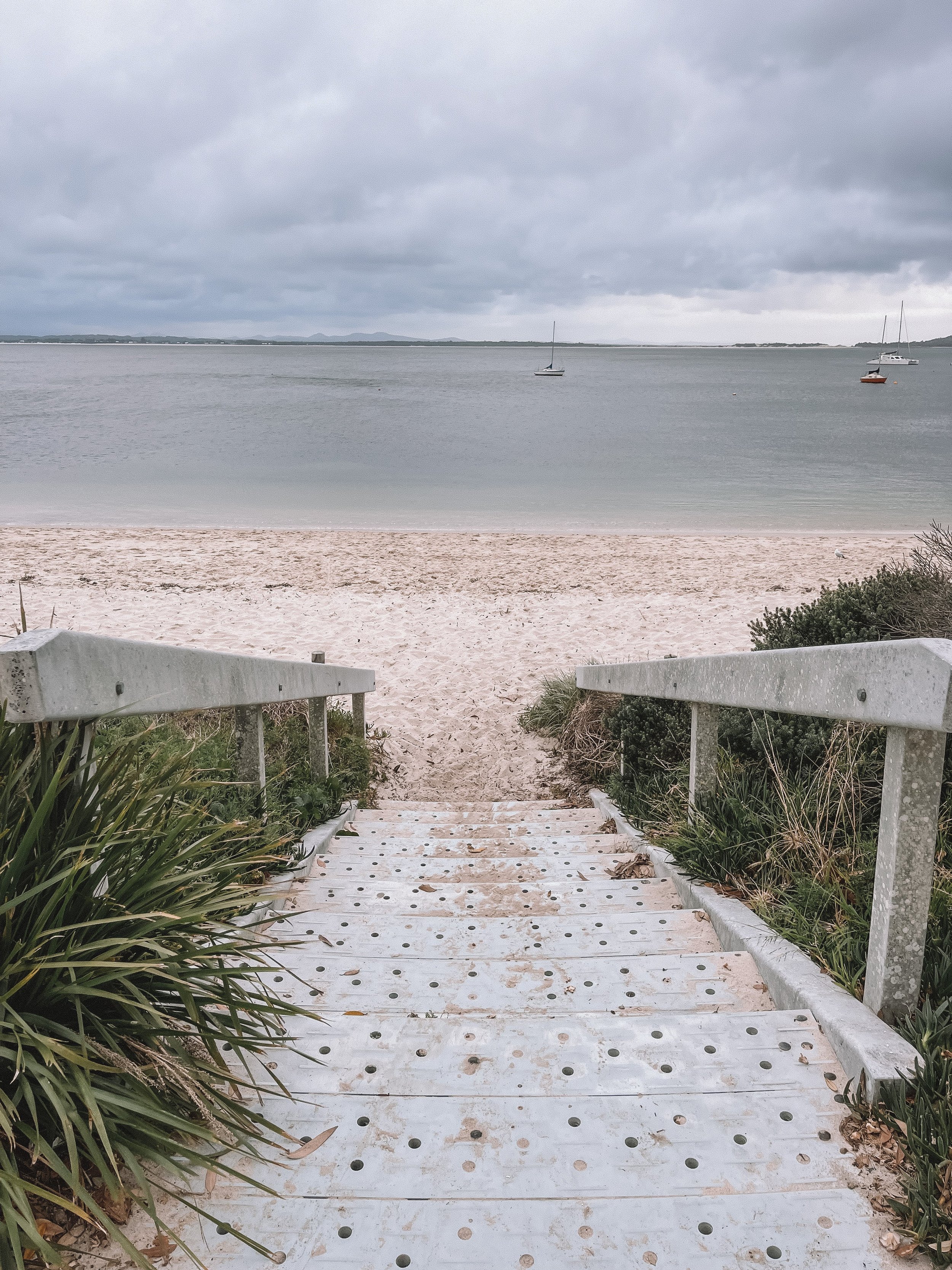 Stairway to Shoal Bay - Port Stephens - New South Wales (NSW) - Australia