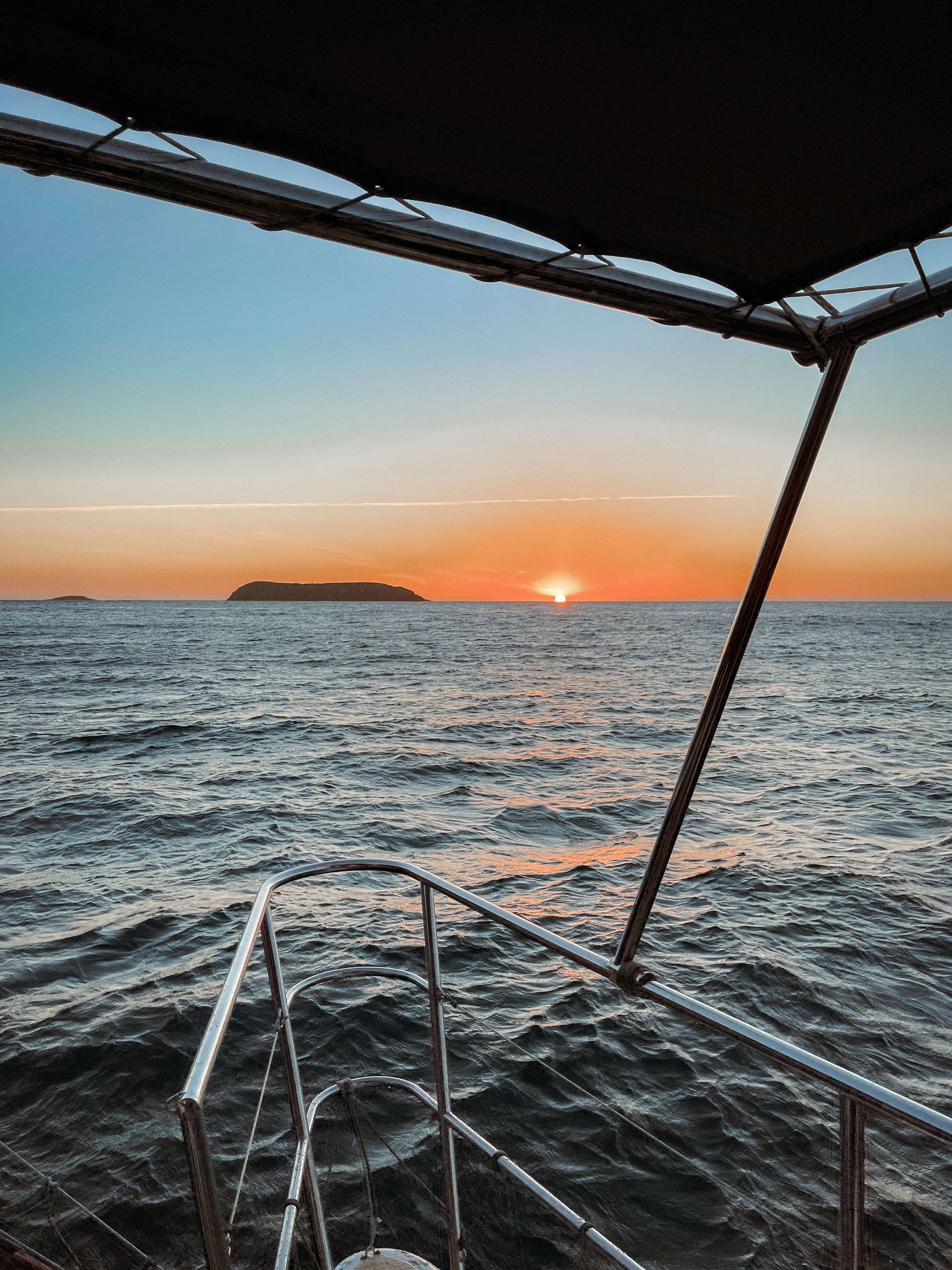 Sunrise from the boat - Port Stephens - New South Wales (NSW) - Australia