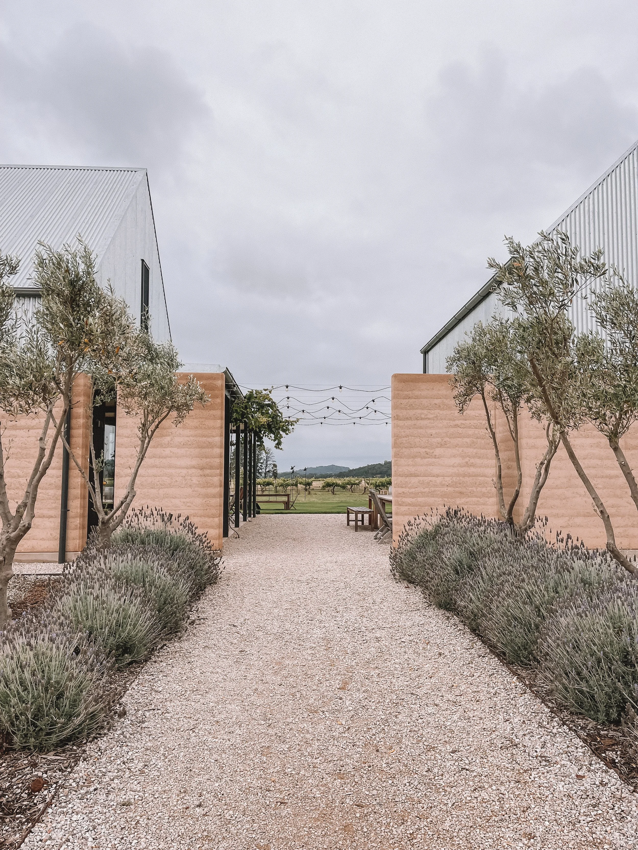 L'entrée du vignoble - Yeates - Mudgee - Nouvelle-Galles du Sud (NSW) - Australie