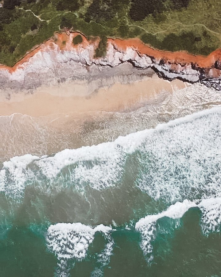 Red Cliff captured by drone - New South Wales (NSW) - Australia