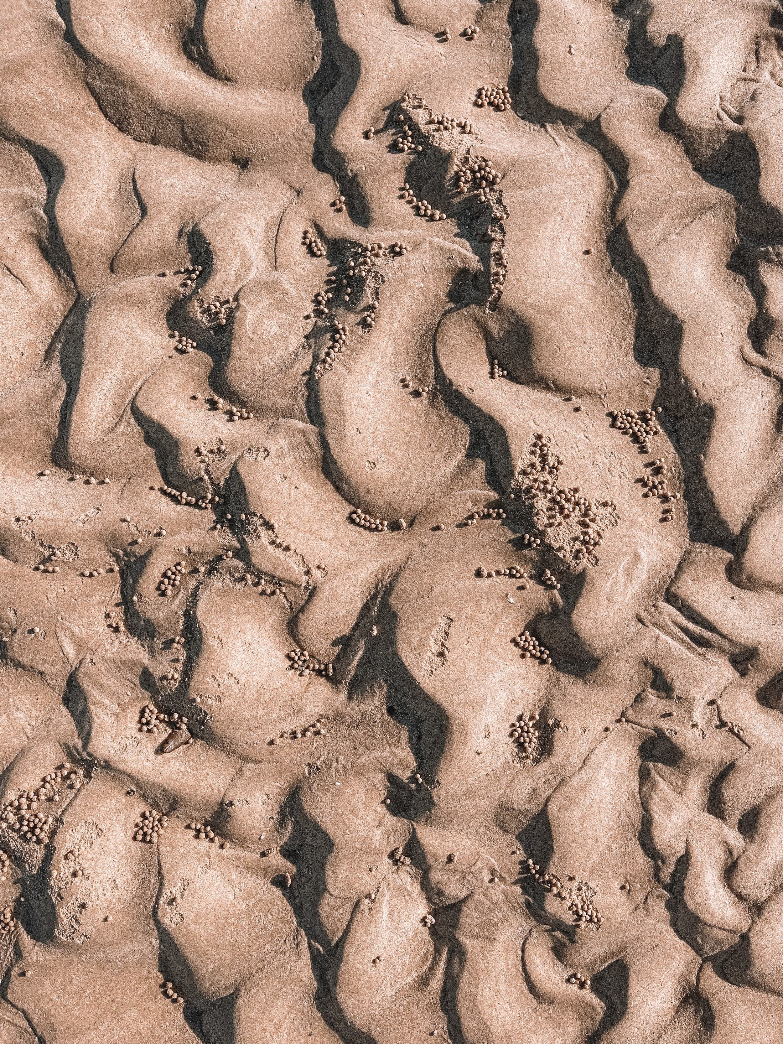 Sand shapes - Hat Head - New South Wales (NSW) - Australia
