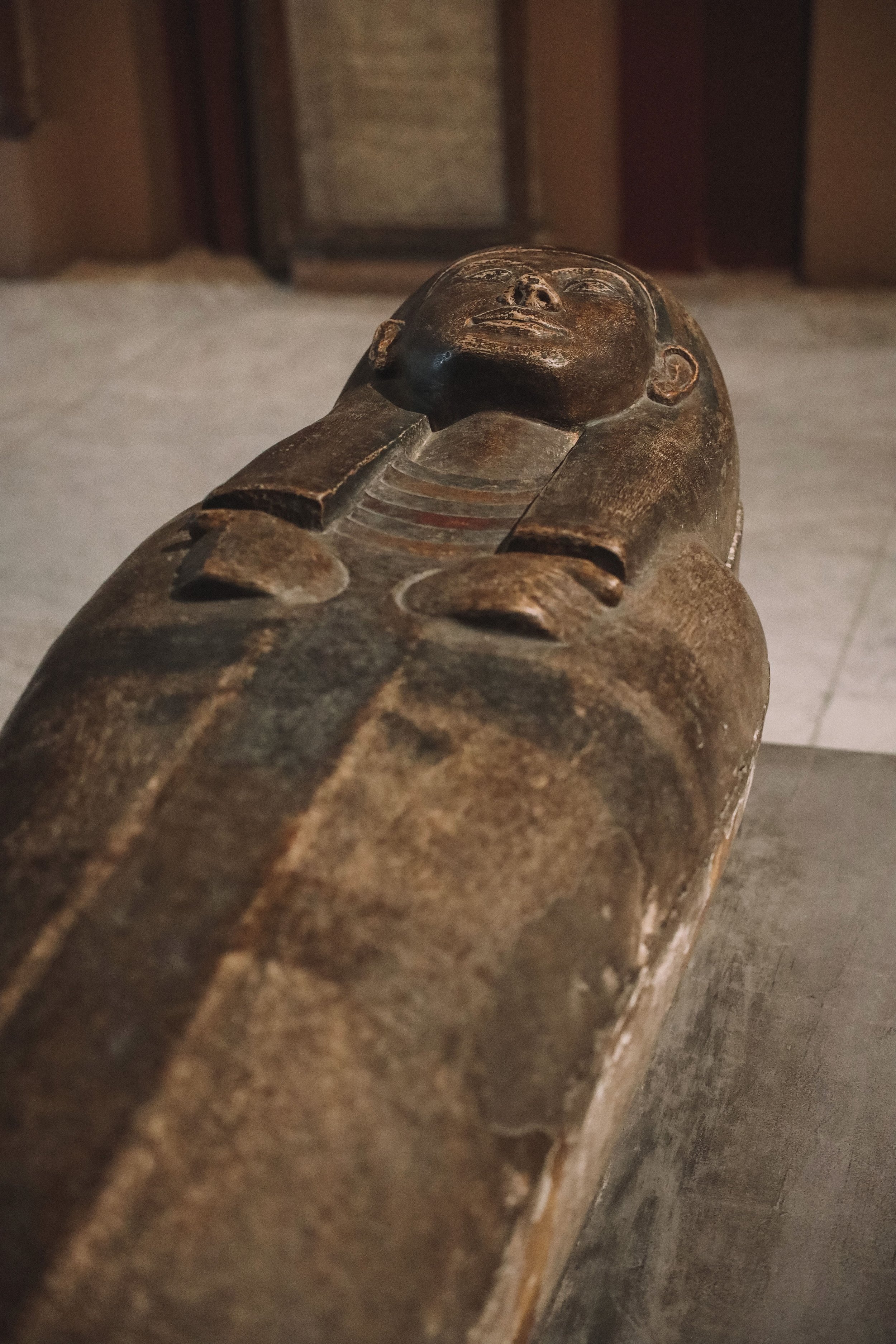 Sarcophagus - Egyptian Museum - Cairo - Egypt