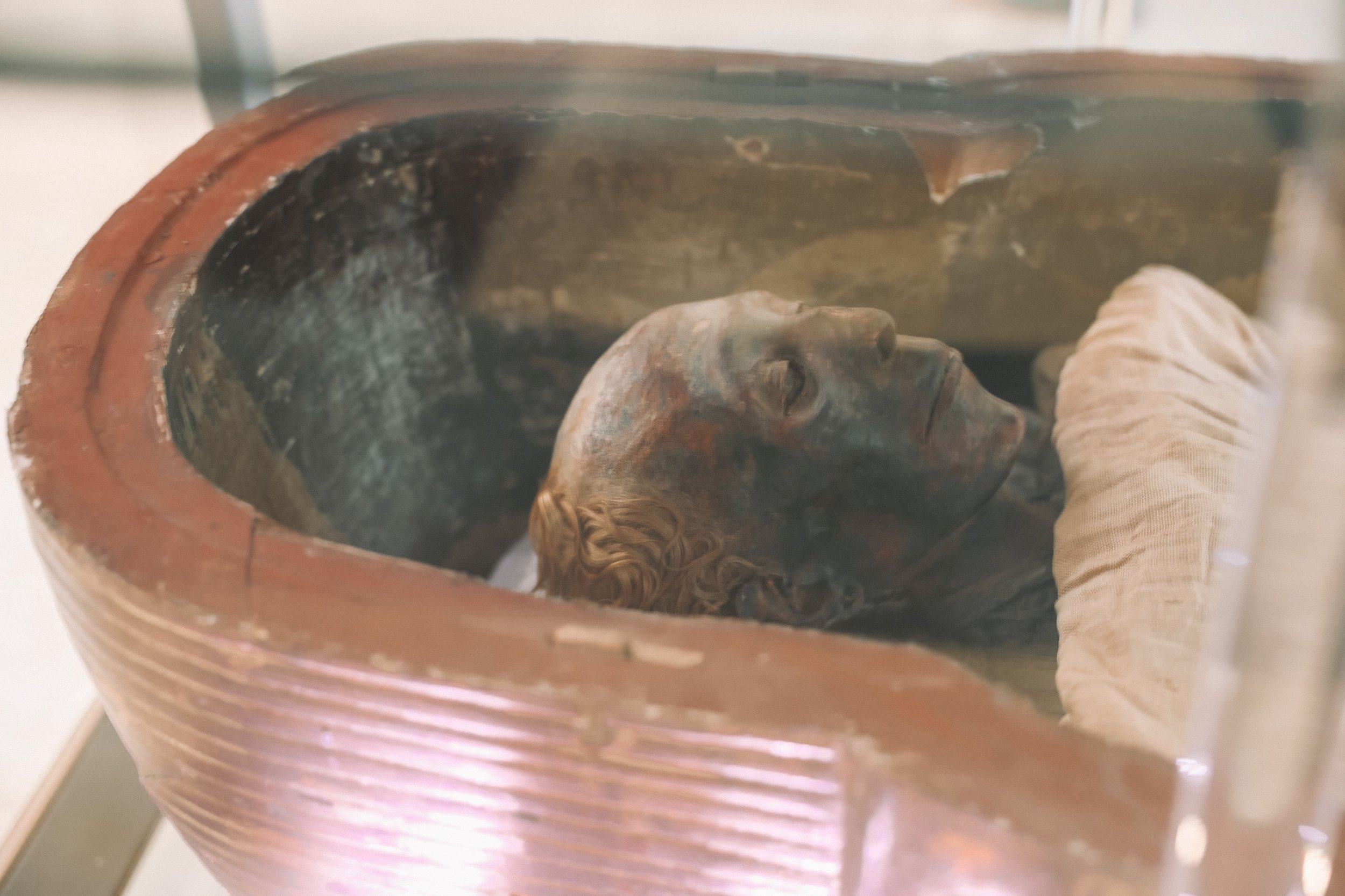 Egyptian Mummy - Egyptian Museum - Cairo - Egypt