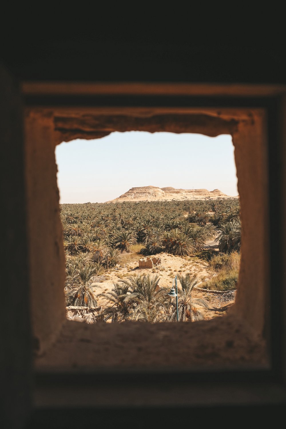 View from the Temple of Amun - Siwa Oasis - Egypt