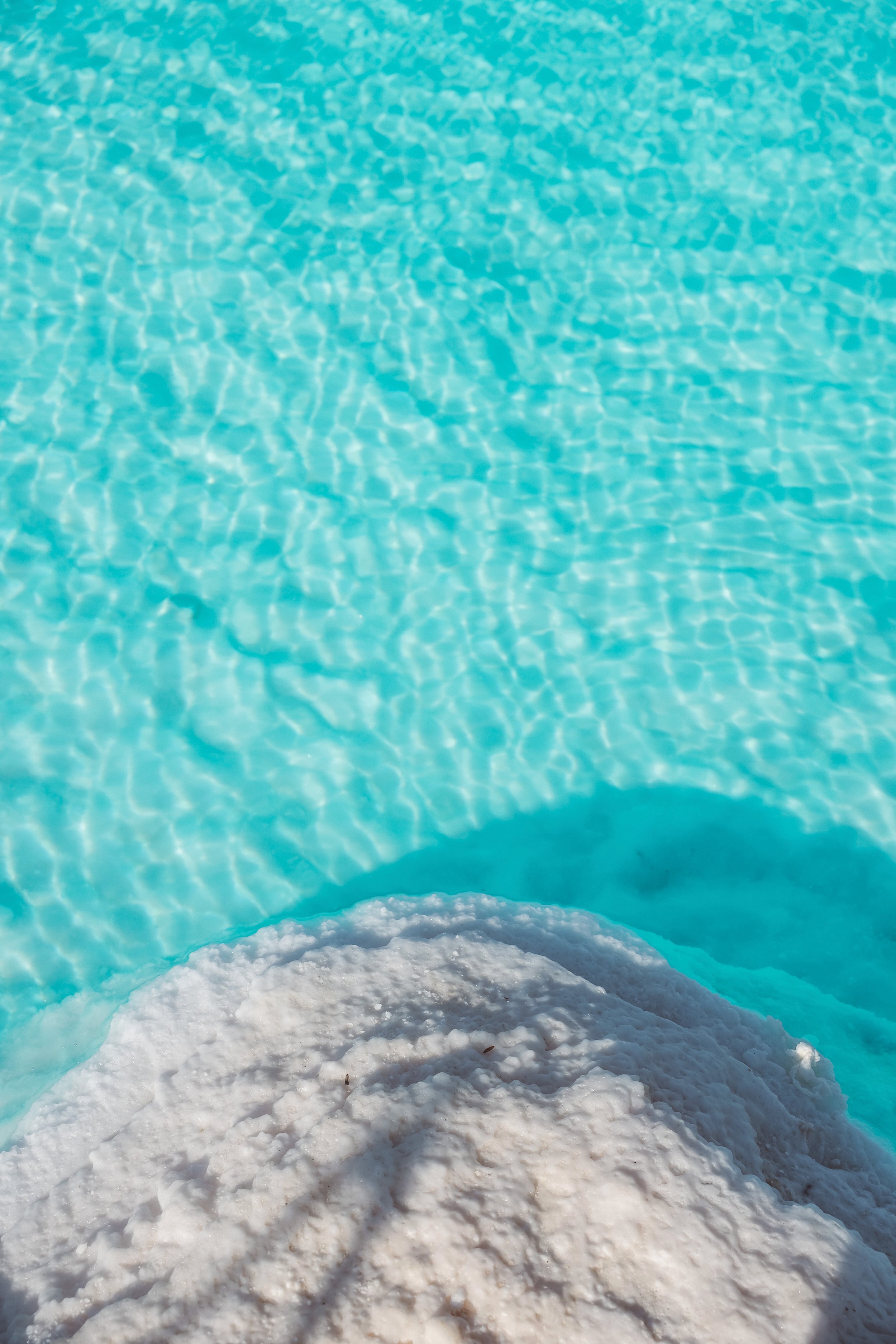 Bluest of waters - Siwa Salt Lakes - Siwa Oasis - Egypt