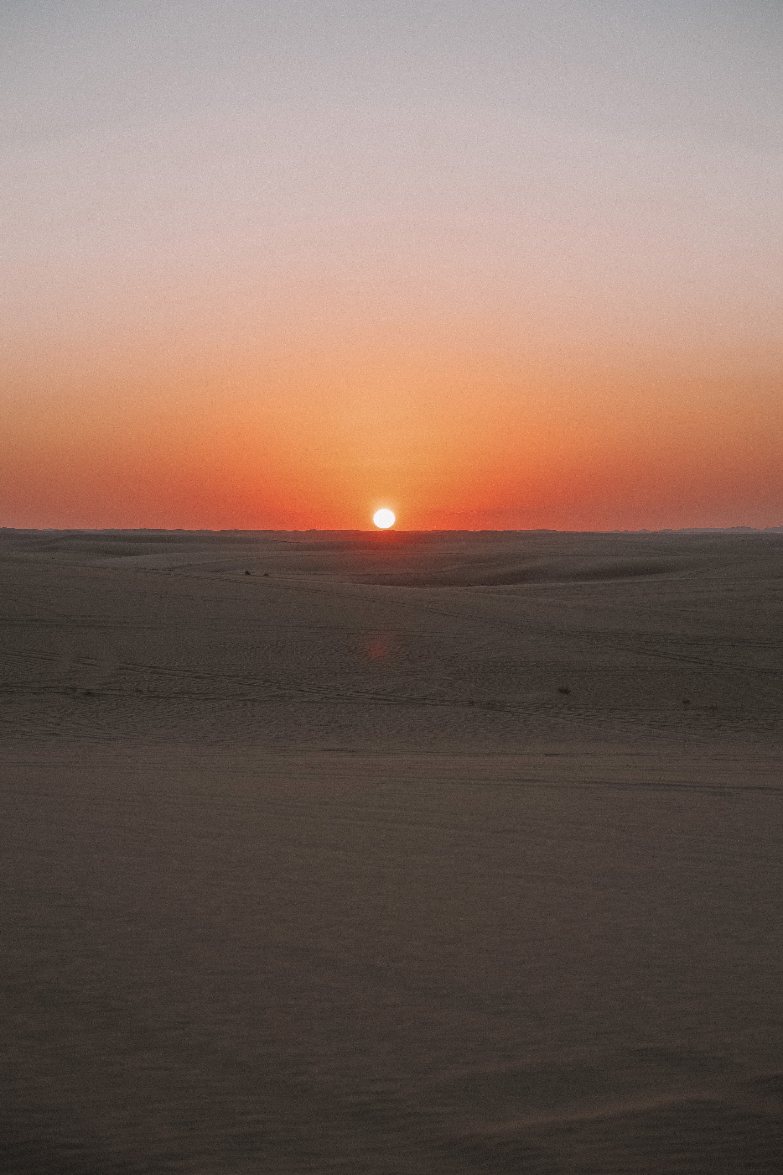 Watching the sunset in the desert - Siwa Oasis - Egypt