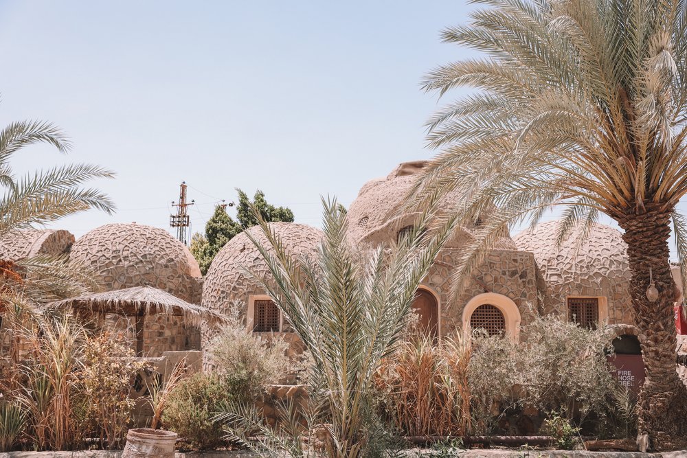 Our hotel in Bahariya Oasis - Western Desert of Egypt