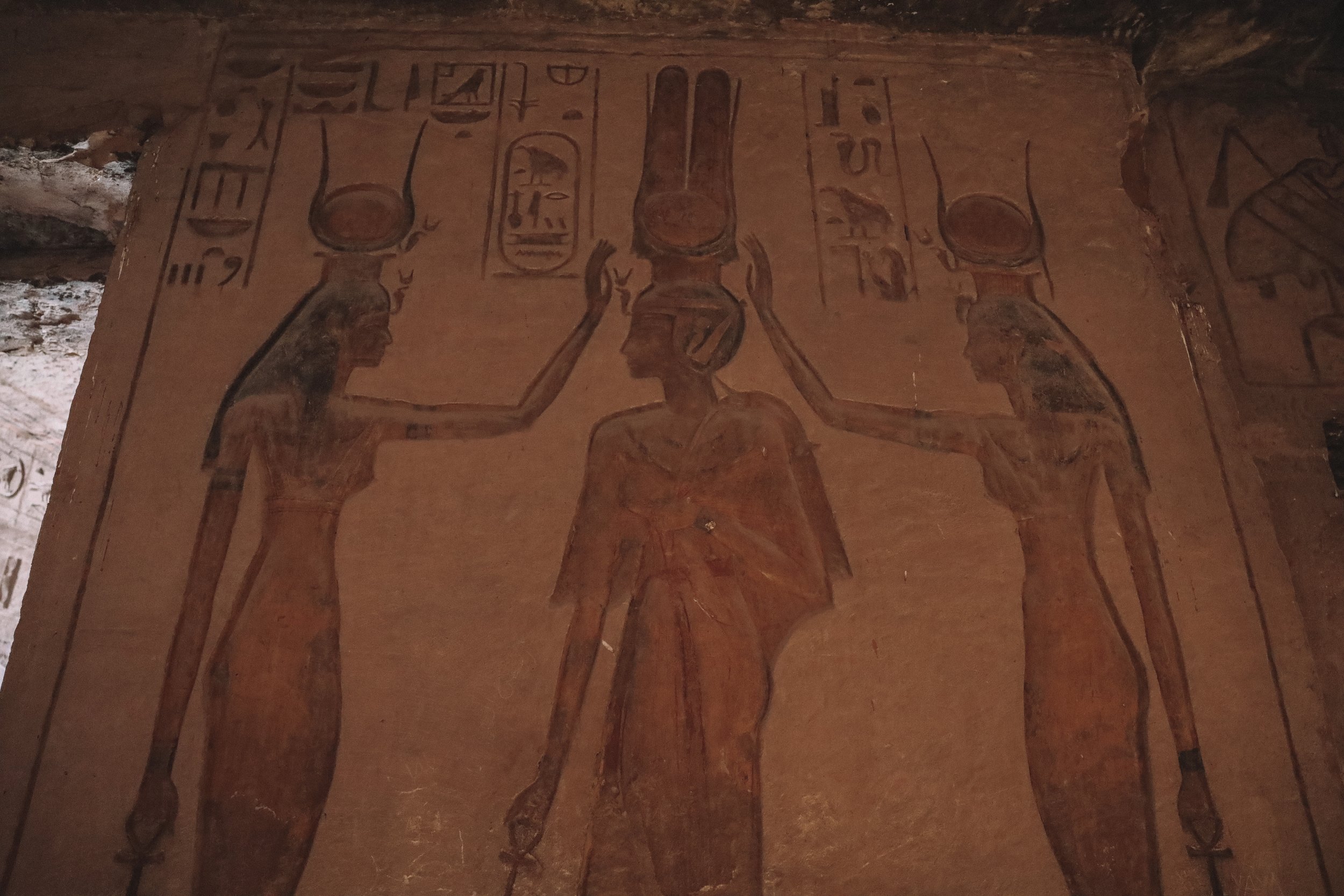 God carvings - Abu Simbel - Egypt