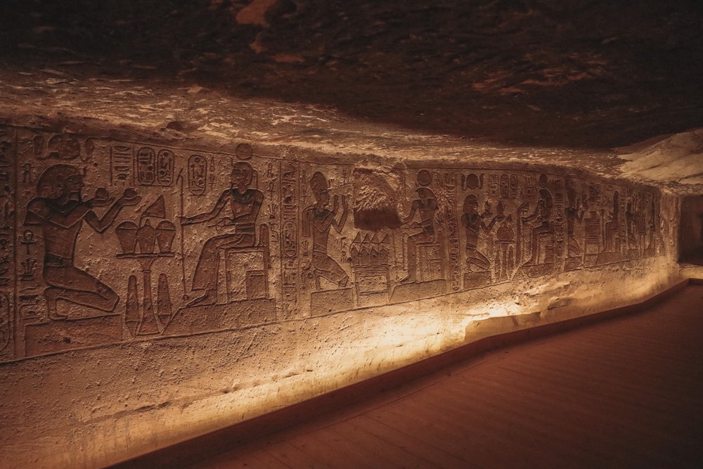 Deep chamber - Abu Simbel - Egypt