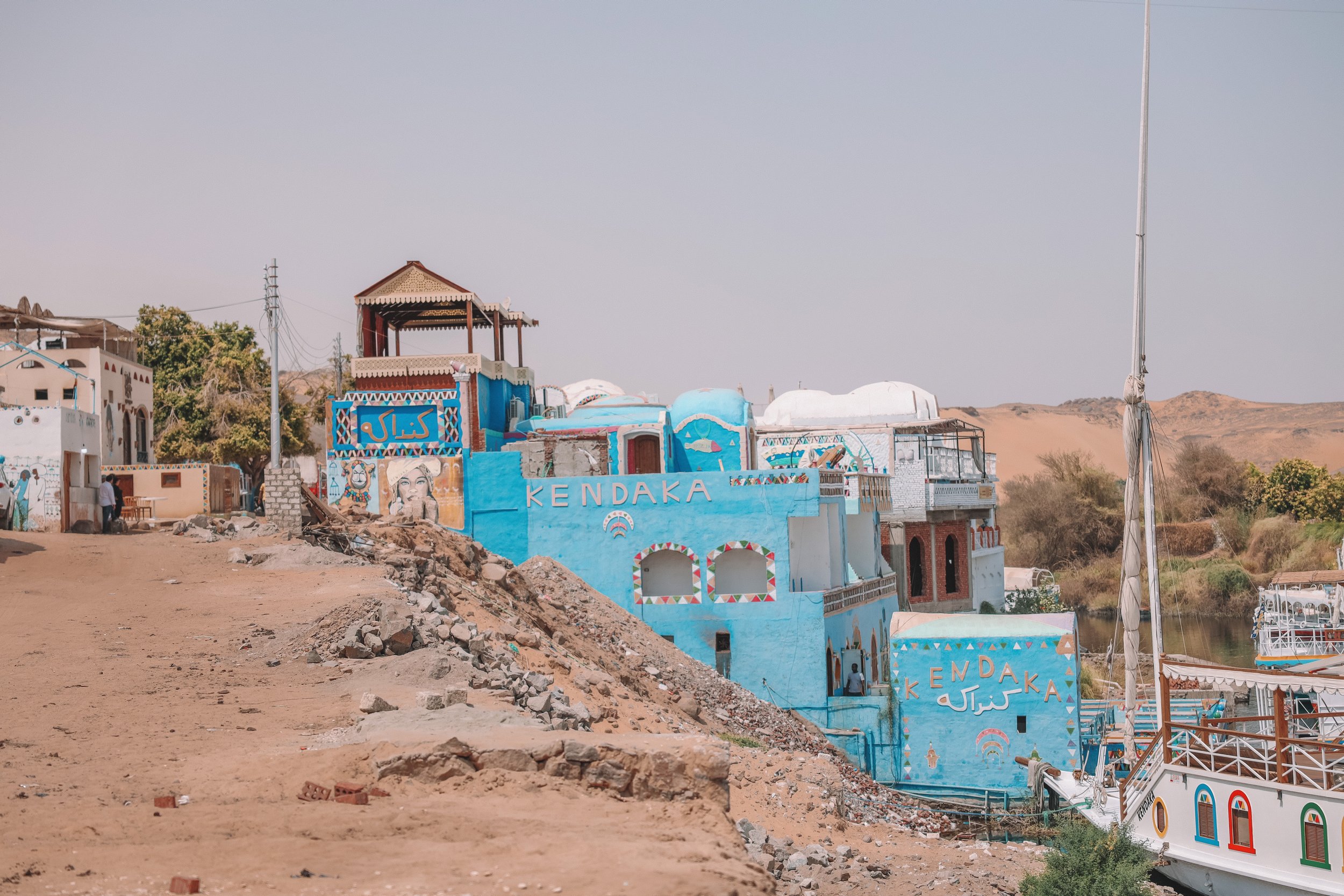 Construction field - Nubian Village - Aswan - Egypt
