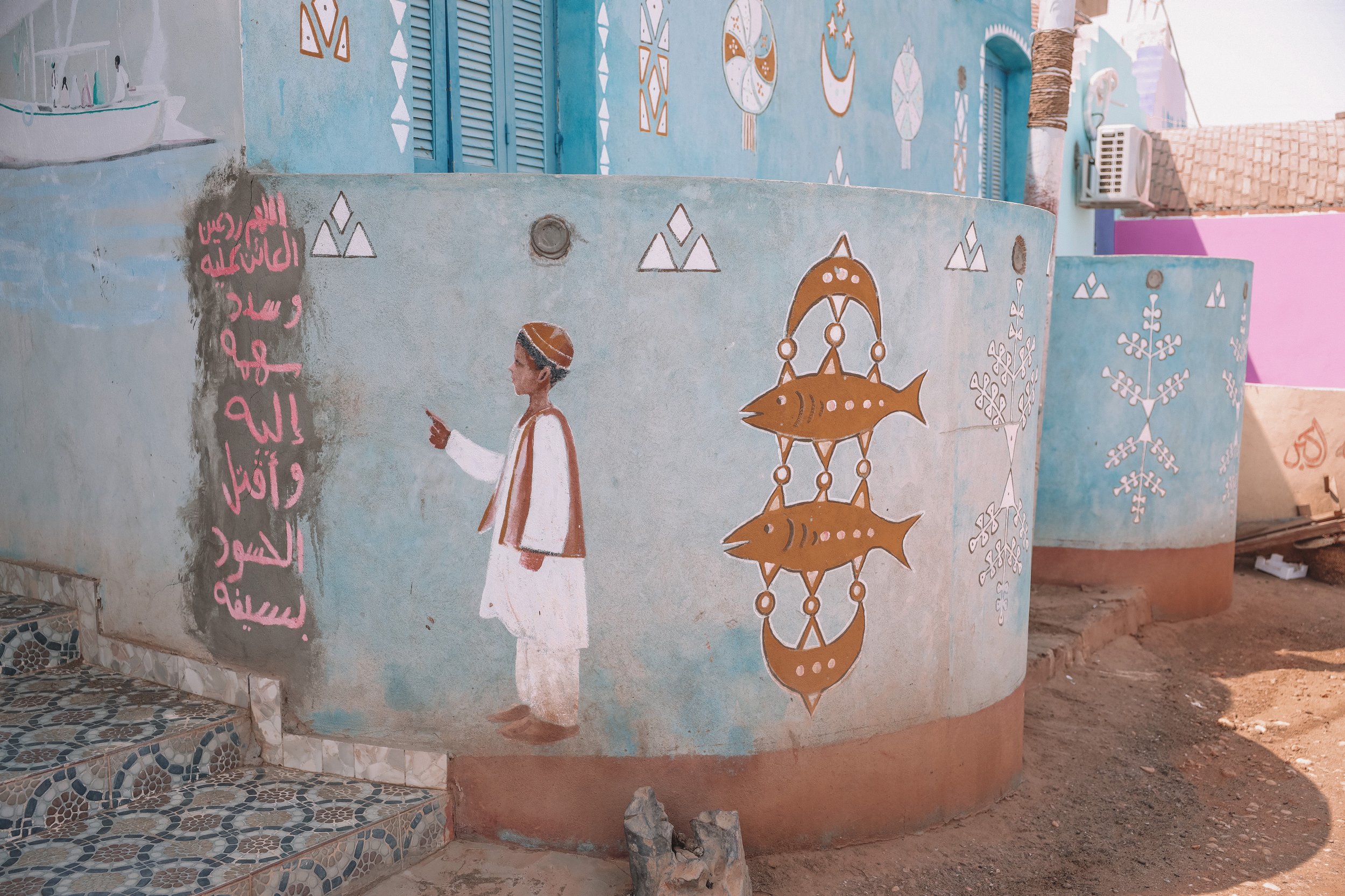 Exploring the streets - Nubian Village - Aswan - Egypt