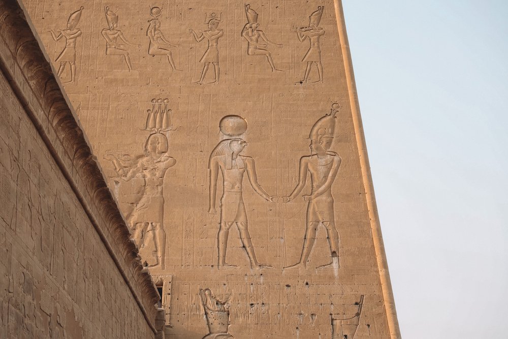 Horus carving - Egypt