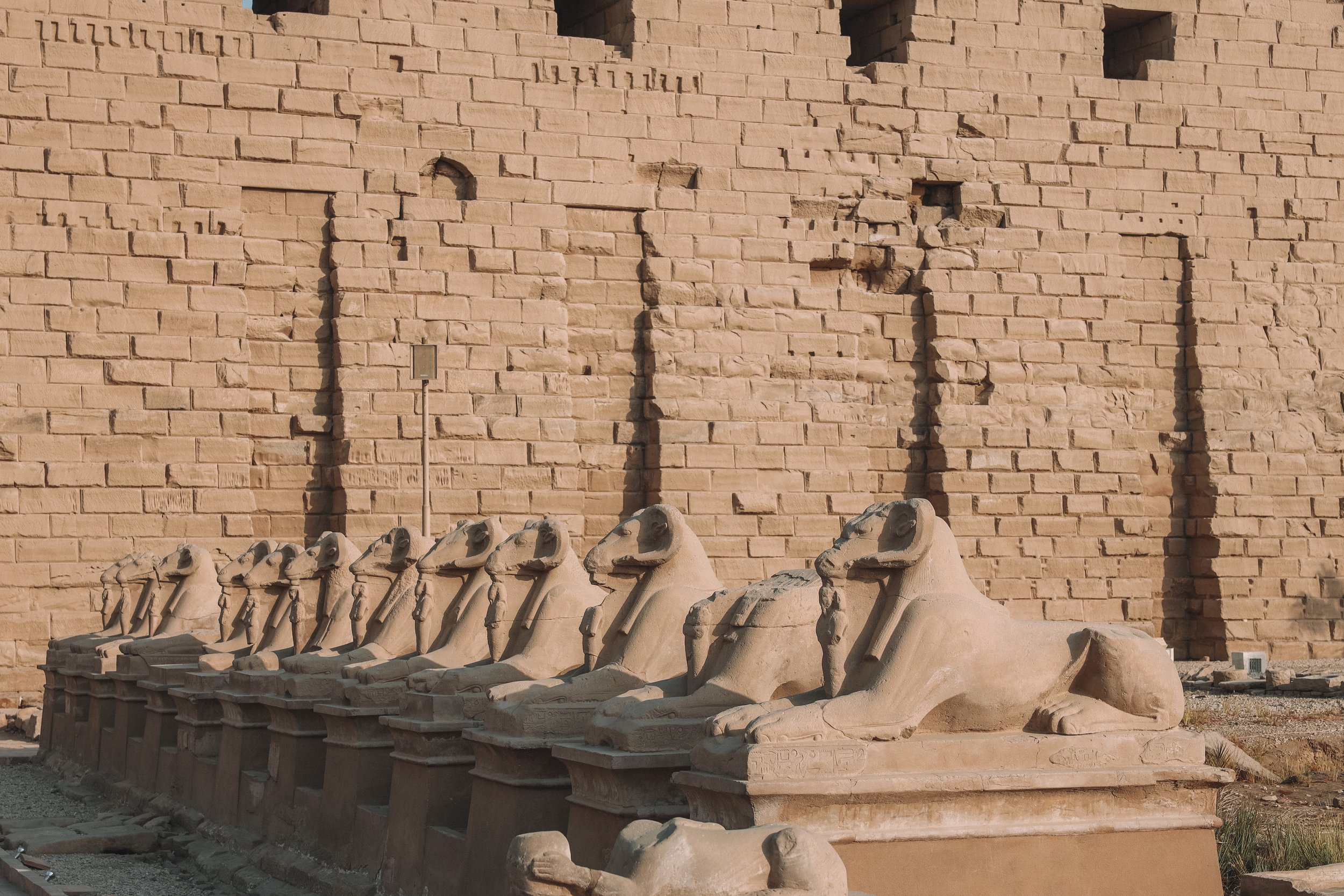 Entrance of Karnak Temple - Egypt