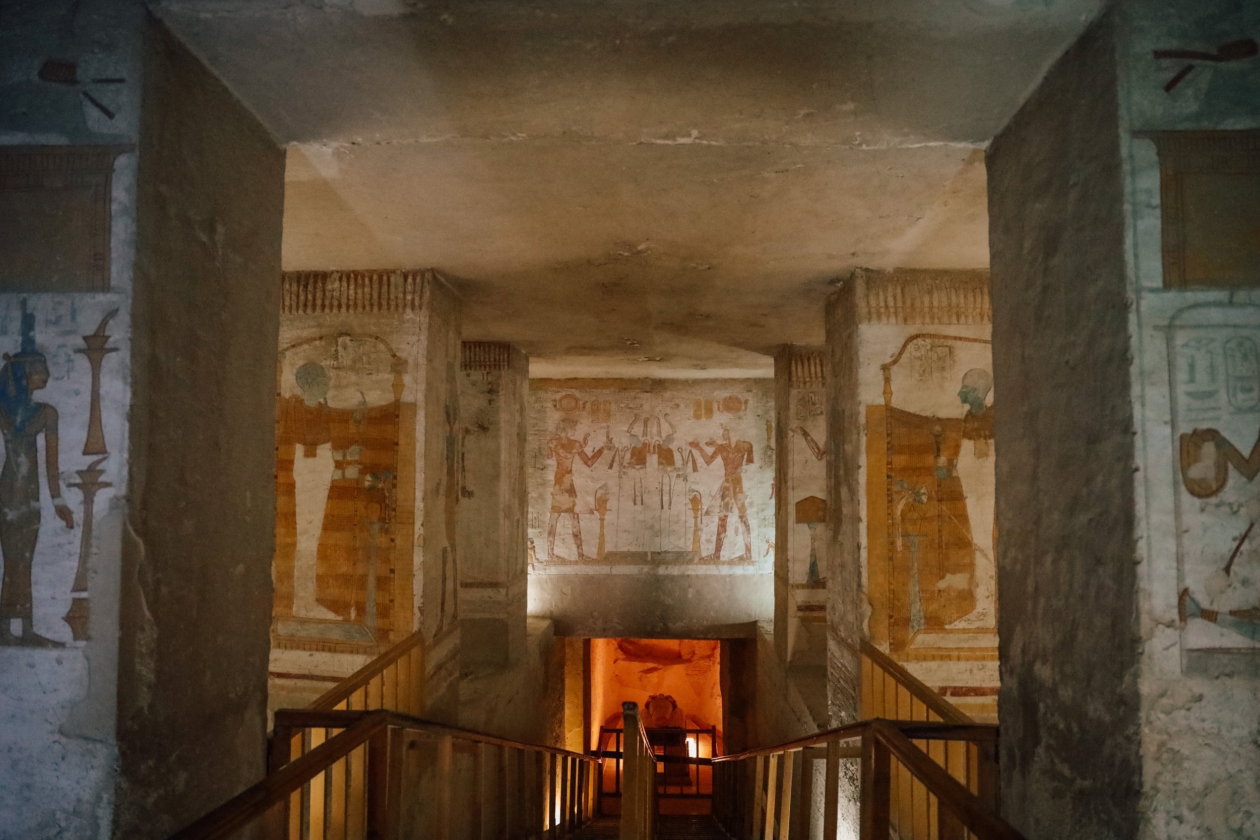 The end of a tomb - Valley of the Kings - West Bank - Luxor - Egypt
