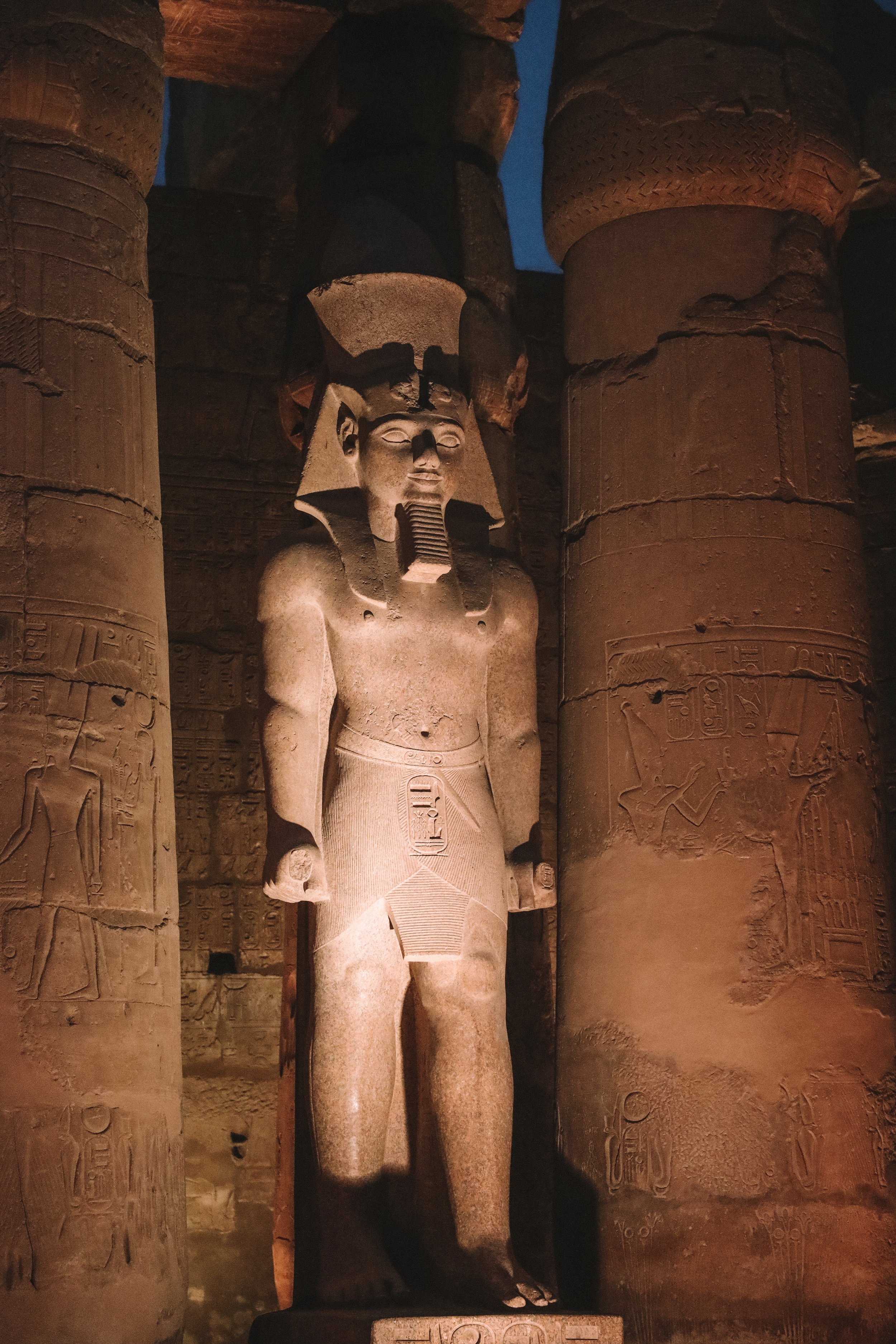 Pharaoh statue - Luxor Temple - Luxor - Egypt