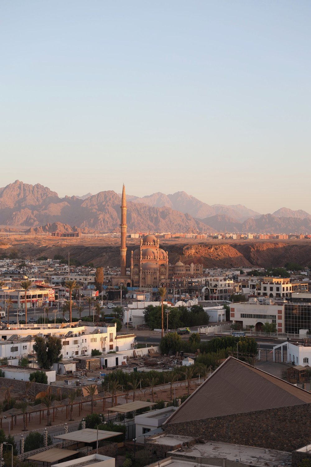 View on the city mosque - Sharm El-Sheikh - Sinai Peninsula - Egypt