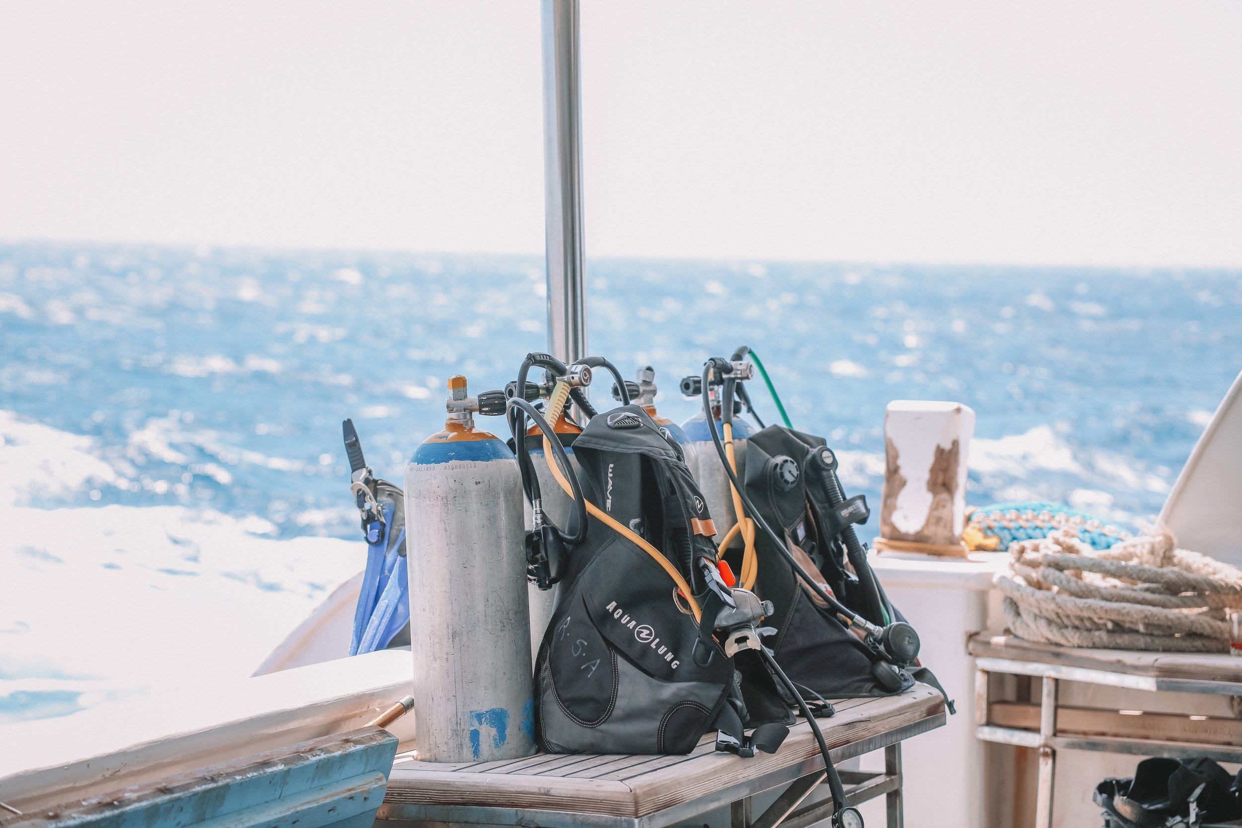 Diving Equipment - White Island - Sharm El-Sheikh - Sinai Peninsula - Egypt
