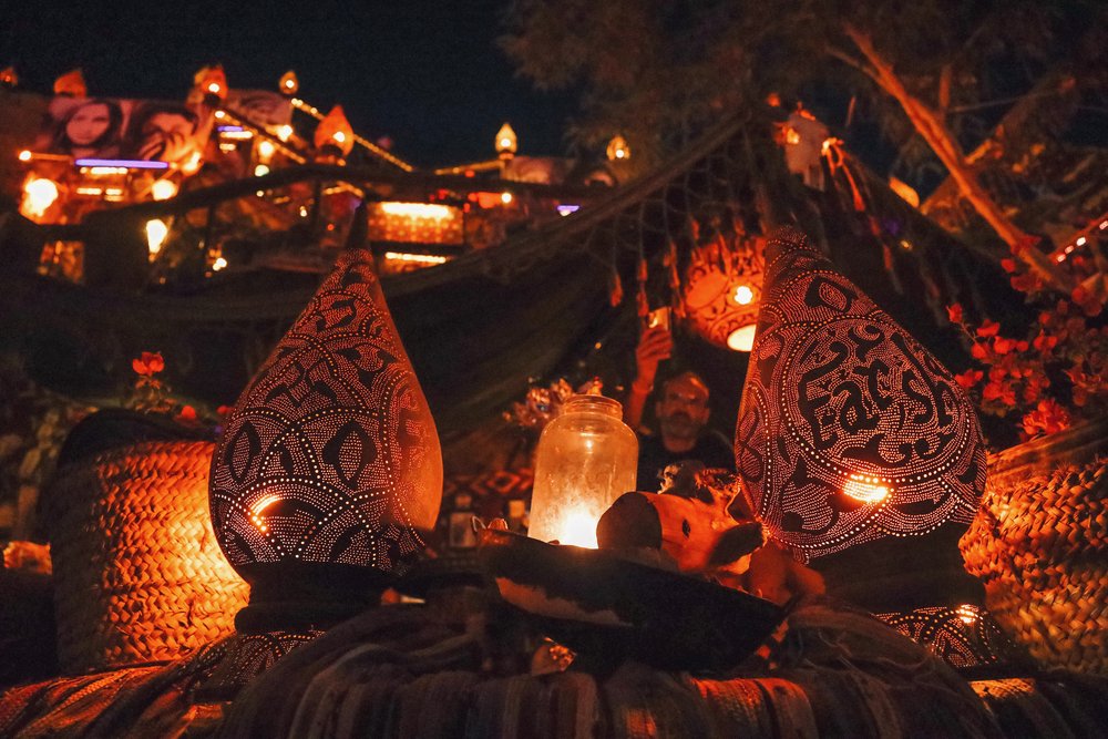 Multiple lanterns at Farsha - Sharm El-Sheikh - Sinai Peninsula - Egypt