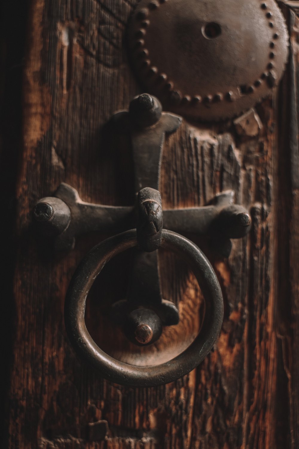 Old door knob - St. Catherine's Monastery - Mount Sinai - Sinai Peninsula - Egypt