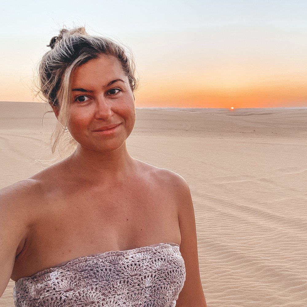 Desert selfies - White Desert - Western Desert of Egypt
