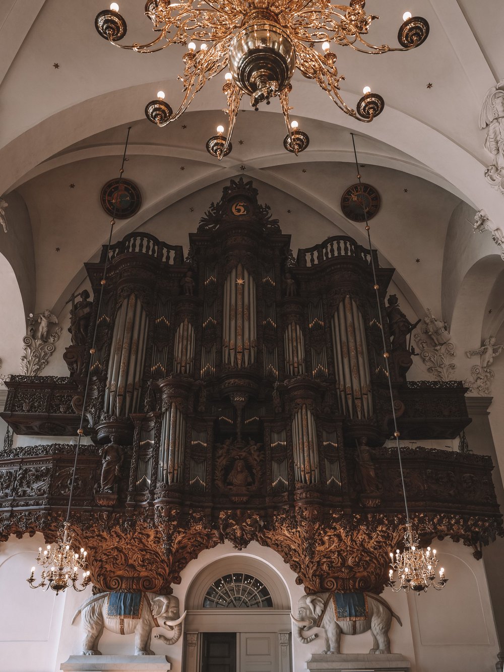 The organ - Church of the Saviour - Copenhagen - Denmark