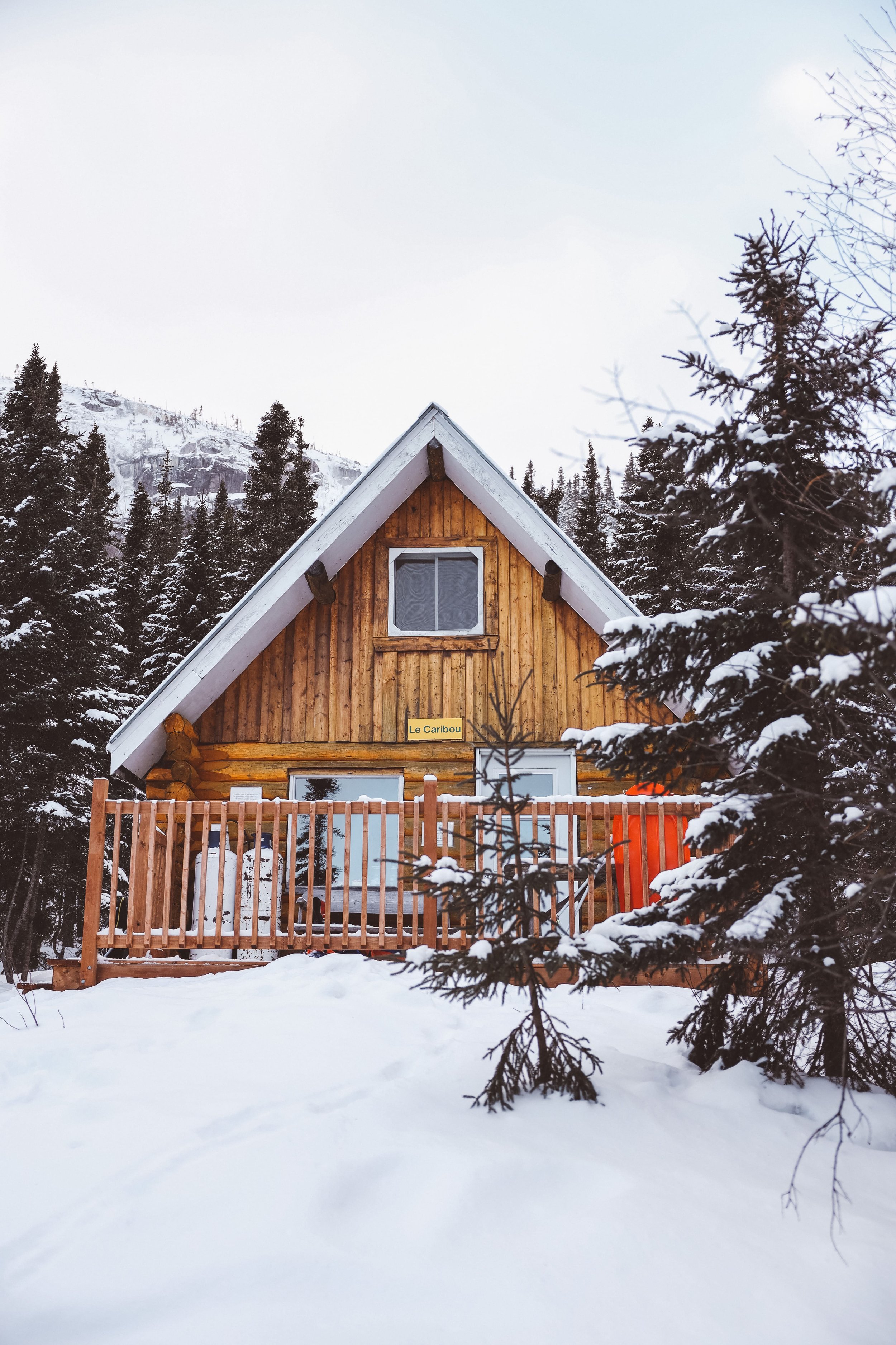 Cute little wooden cabin - Mount du Dôme - Charlevoix - Quebec - Canada
