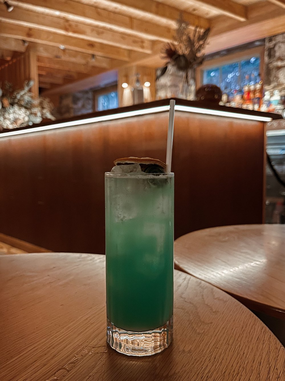 Blue cocktail - The Den - Hobart - Tasmania - Australia