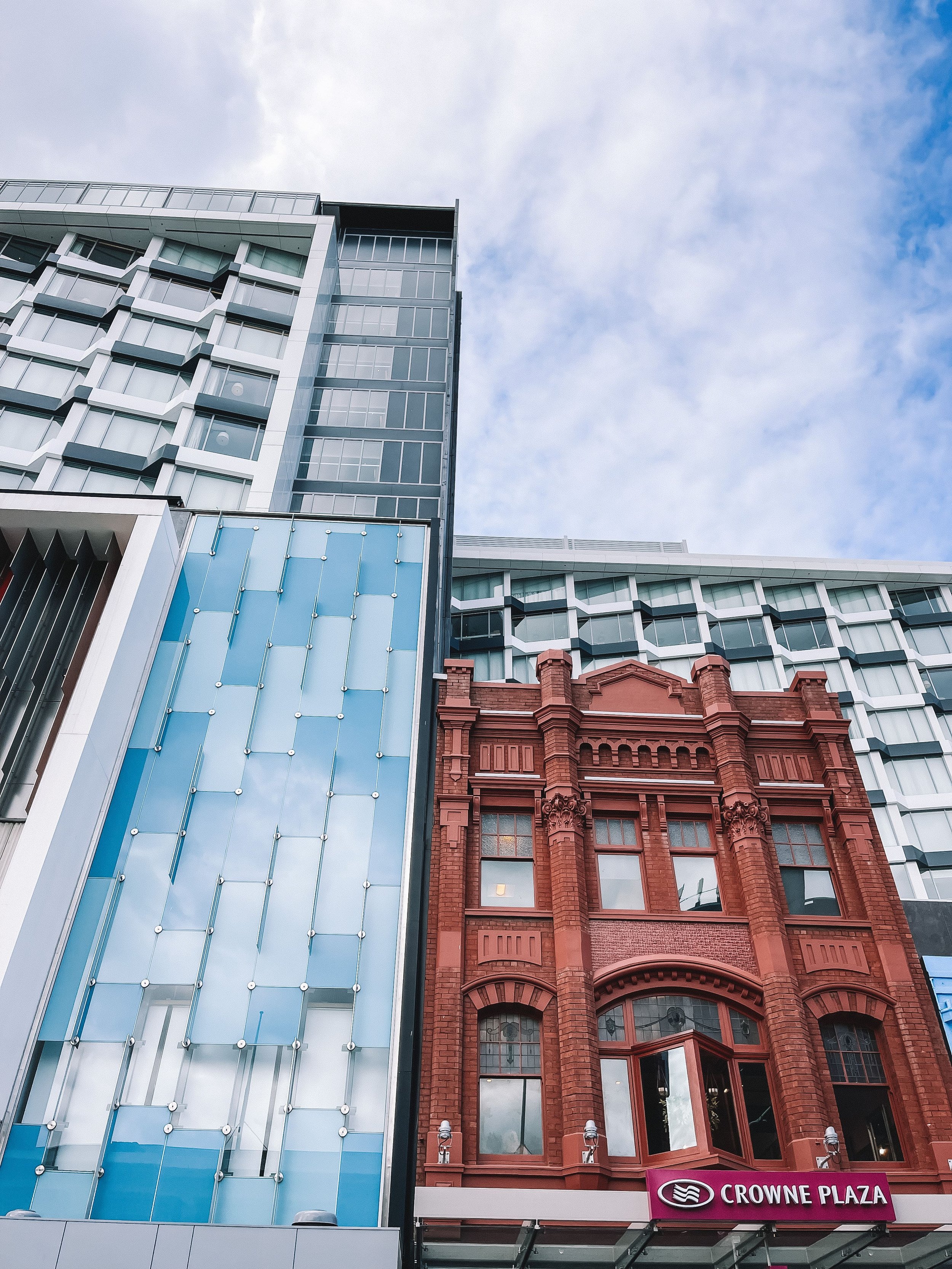 Old vs Modern Architecture - Hobart - Tasmania - Australia