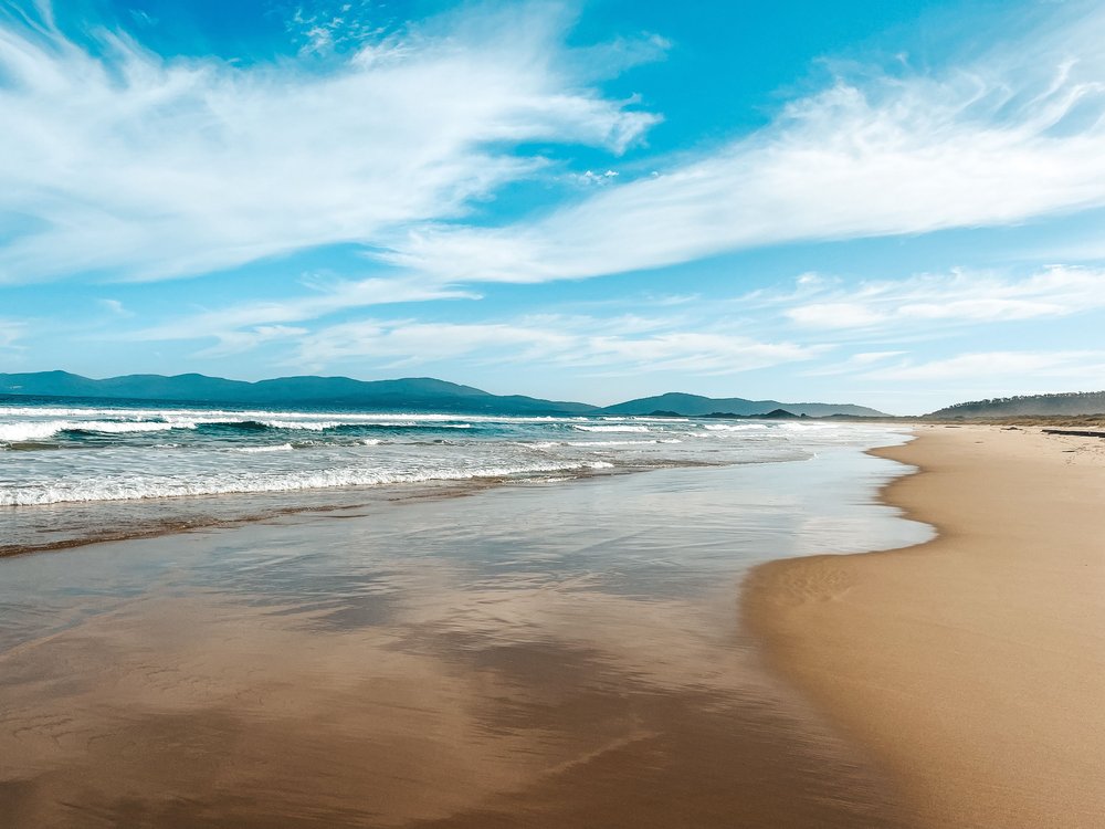 Queen Elizabeth Beach - Bruny Island - Tasmania - Australia