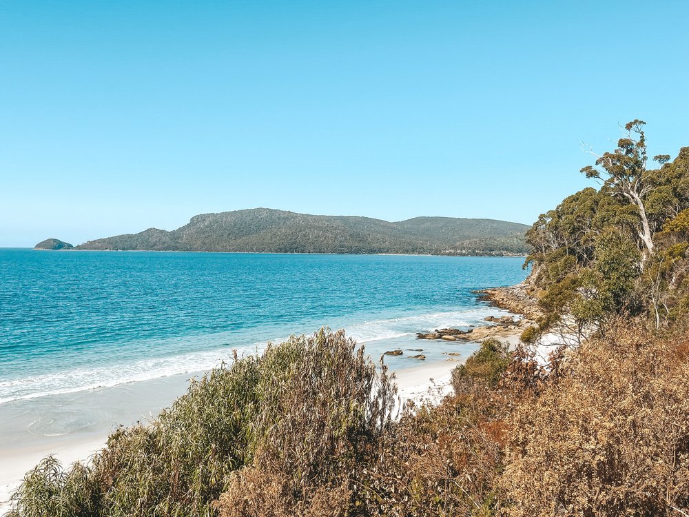 The views - Moorina Bay - Bruny Island - Tasmania - Australia