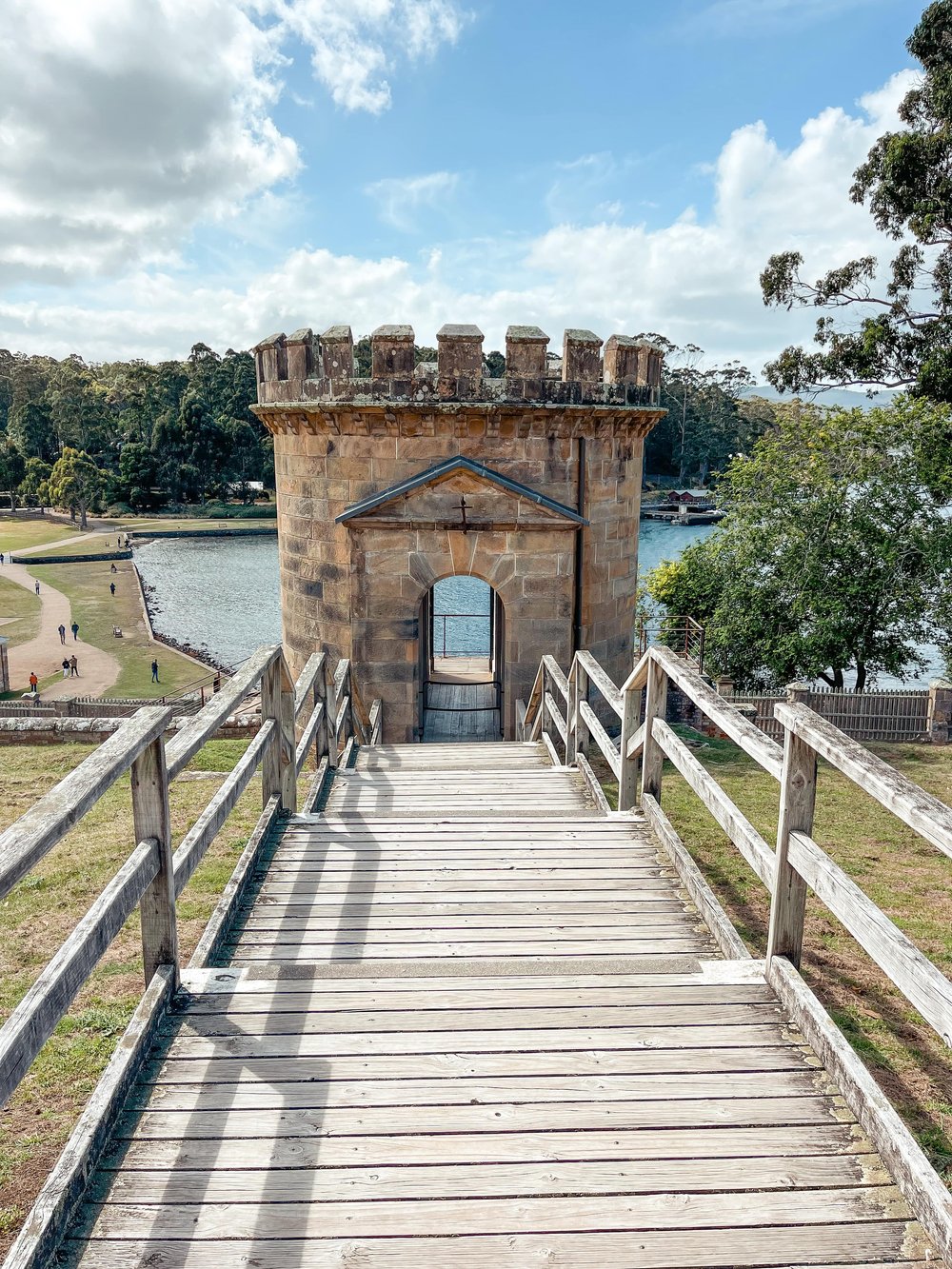 Wall Tower - Port Arthur - Tasmania - Australia