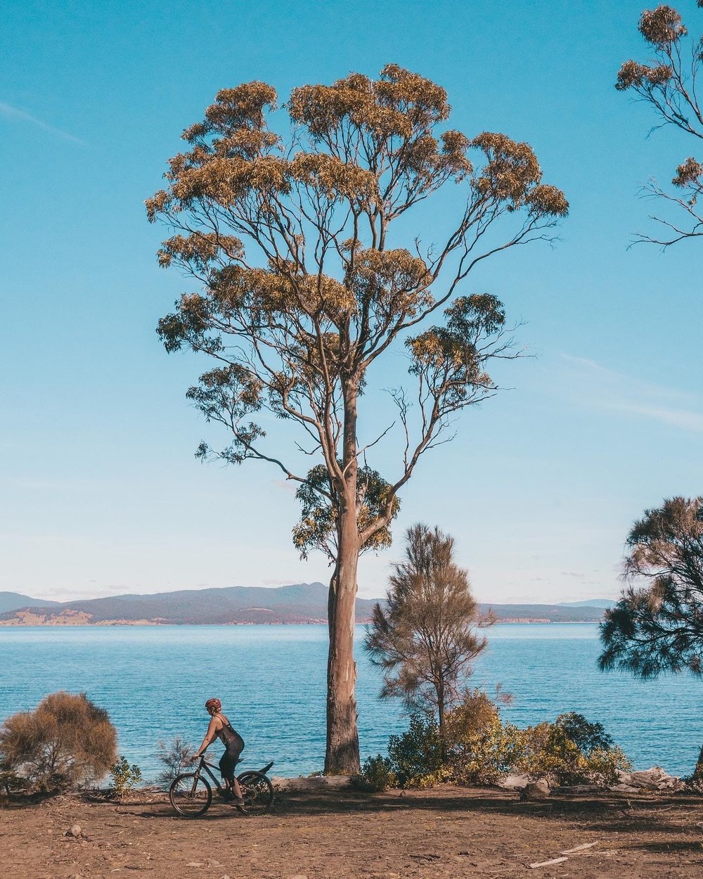 Biking - Maria Island - Tasmania - Australia