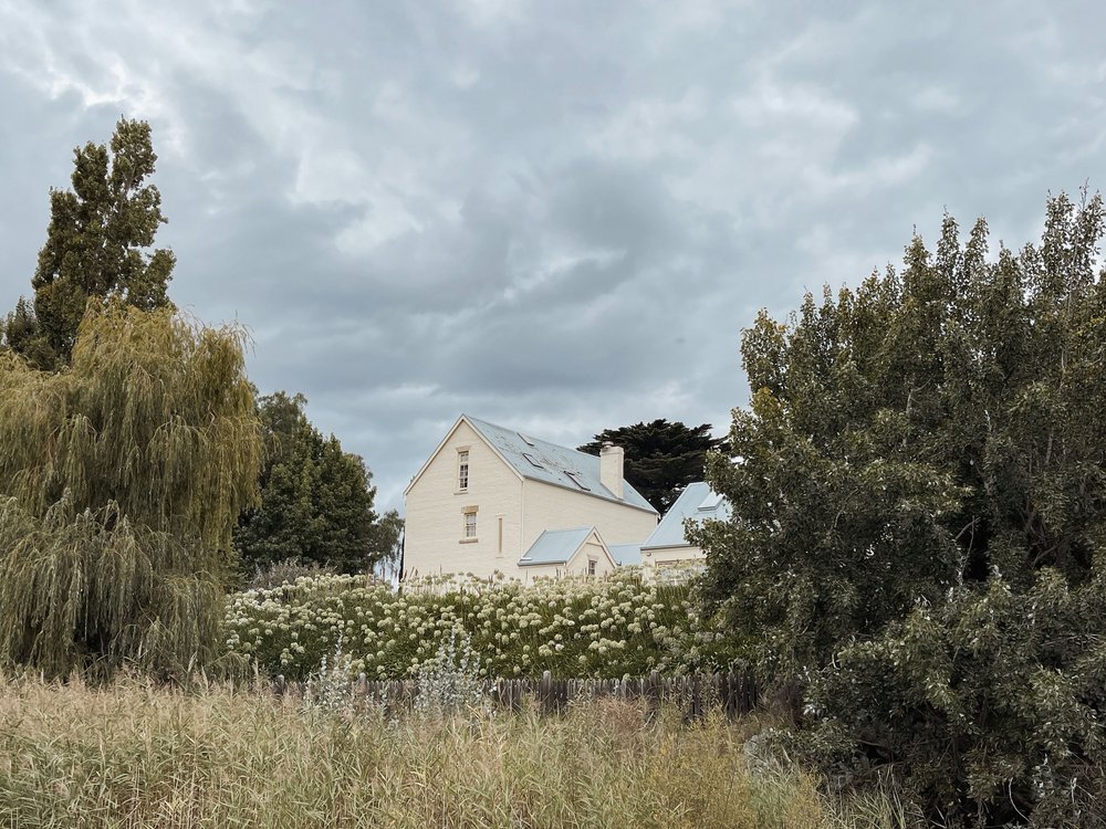 Cute white little house - Richmond - Tasmania - Australia