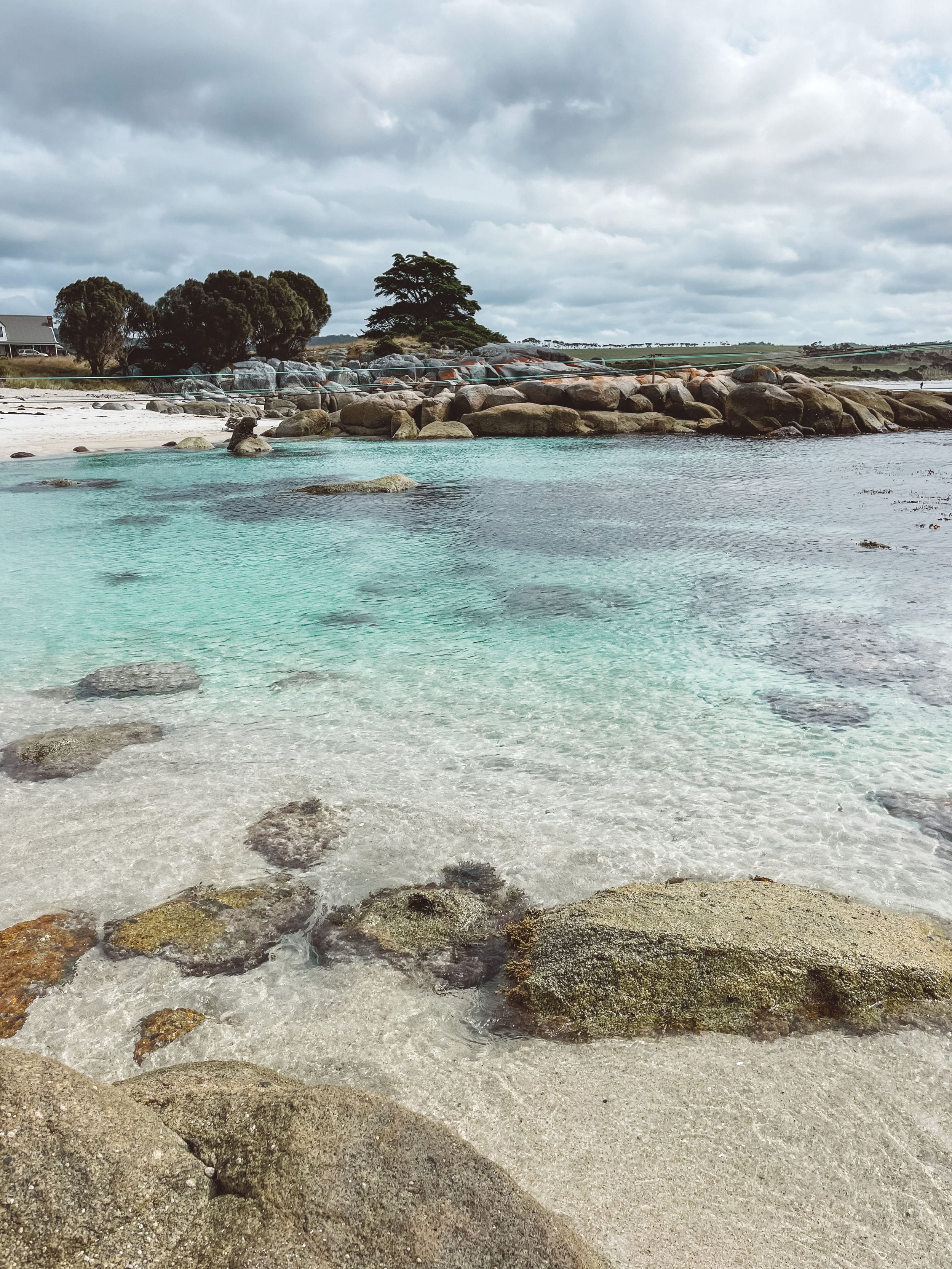 Crystal clear water of The Gardens - Bay of Fires - Tasmania - Australia