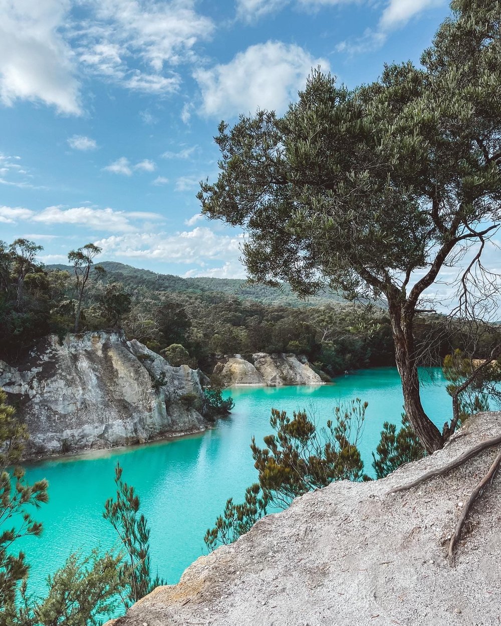 Stunning turquoise water - Little Blue Lake - Tasmania - Australia