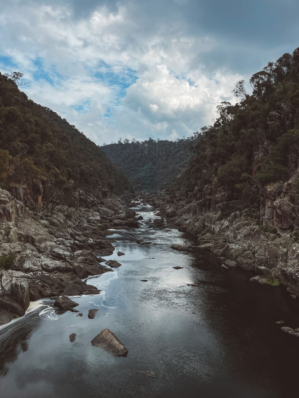 The gorge - Cataract Gorge - Launceston - Tasmania - Australia