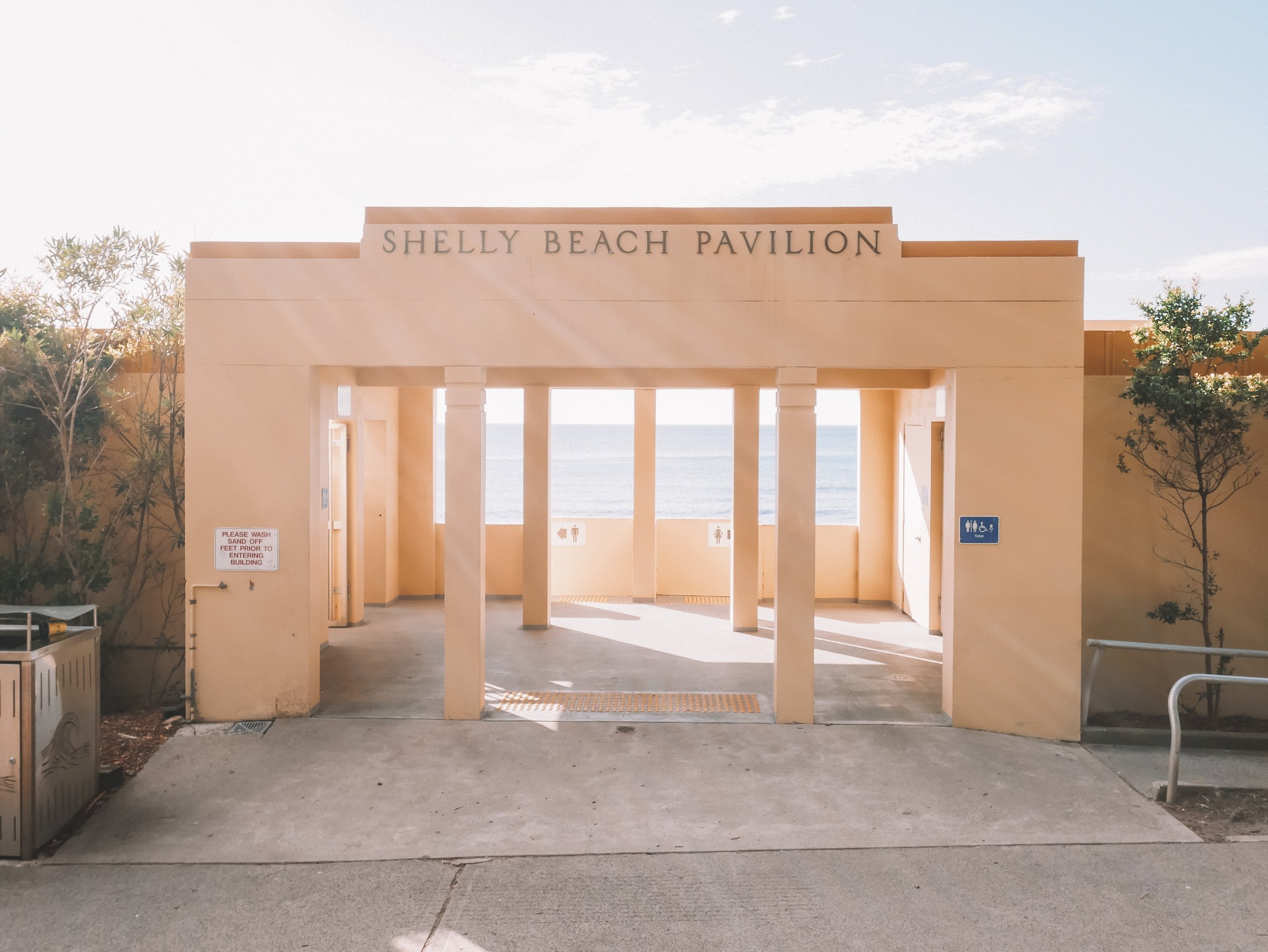 Le pavillon de Shelly Beach - Cronulla - Sydney - Nouvelle-Galles-du-Sud (NSW) - Australie