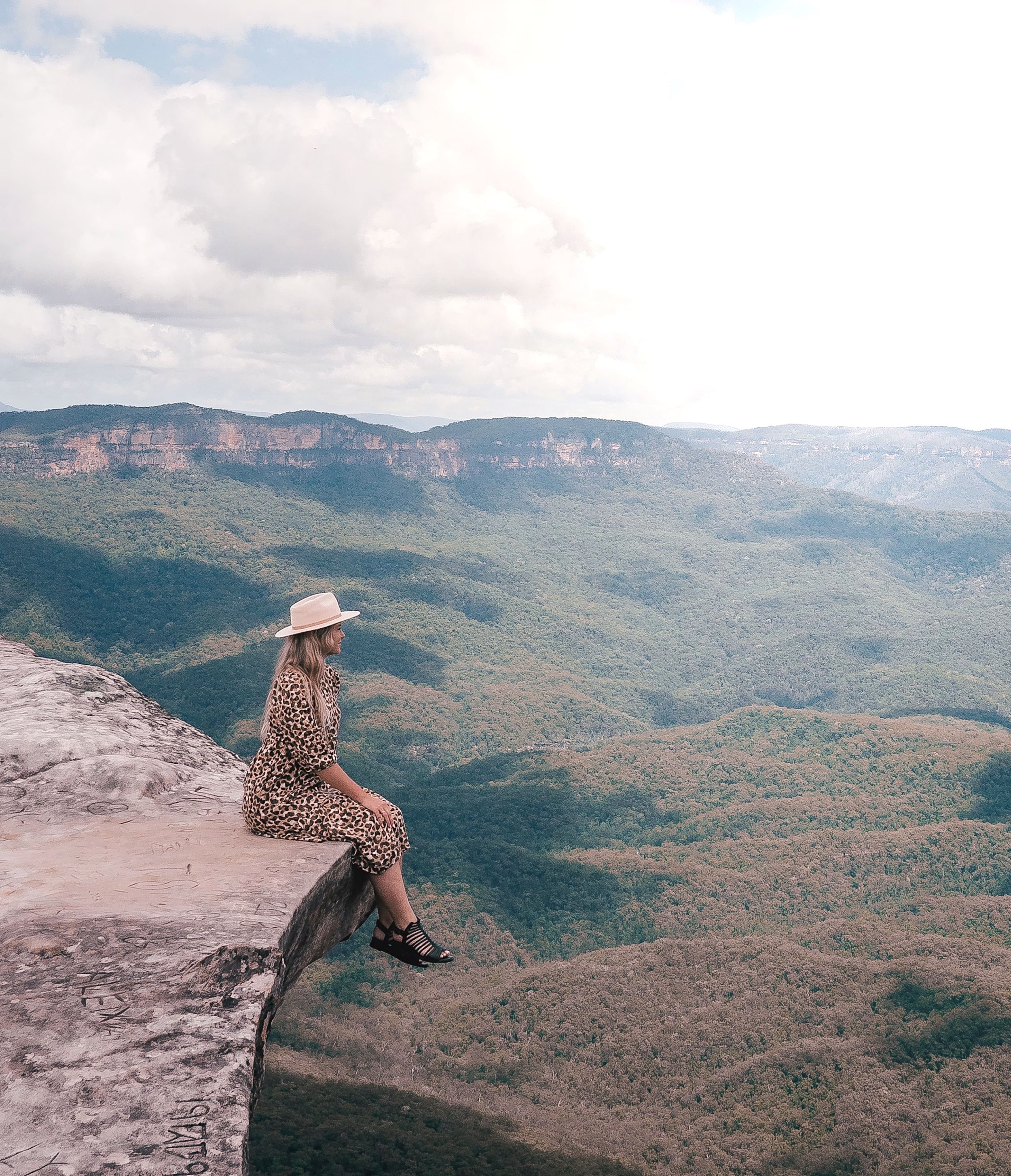 Le belvédère de Lincoln's Rock - Blue Mountains - Sydney - Nouvelle-Galles-du-Sud (NSW) - Australie