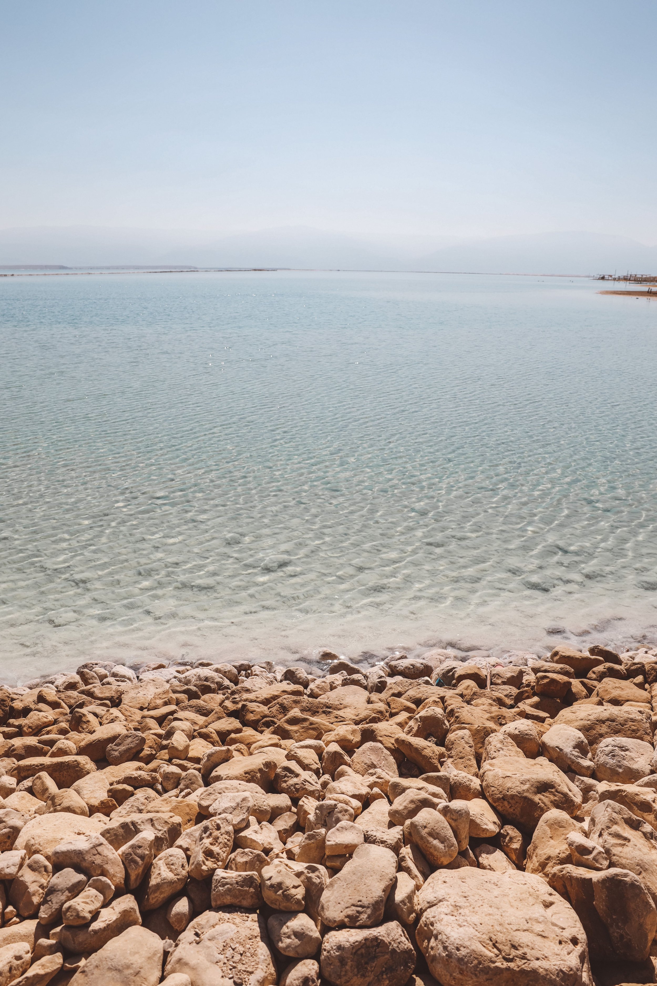 La couleur bleue de la mer morte - Neve Zohar - Israël