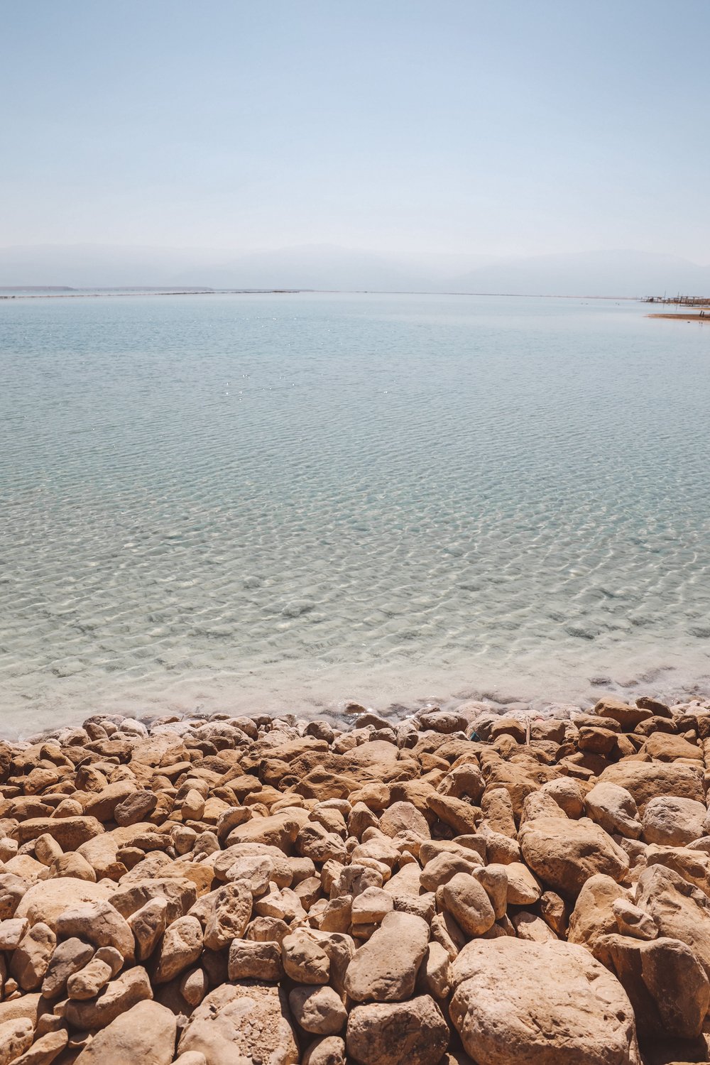 Infinite blue water - Dead Sea - Israel