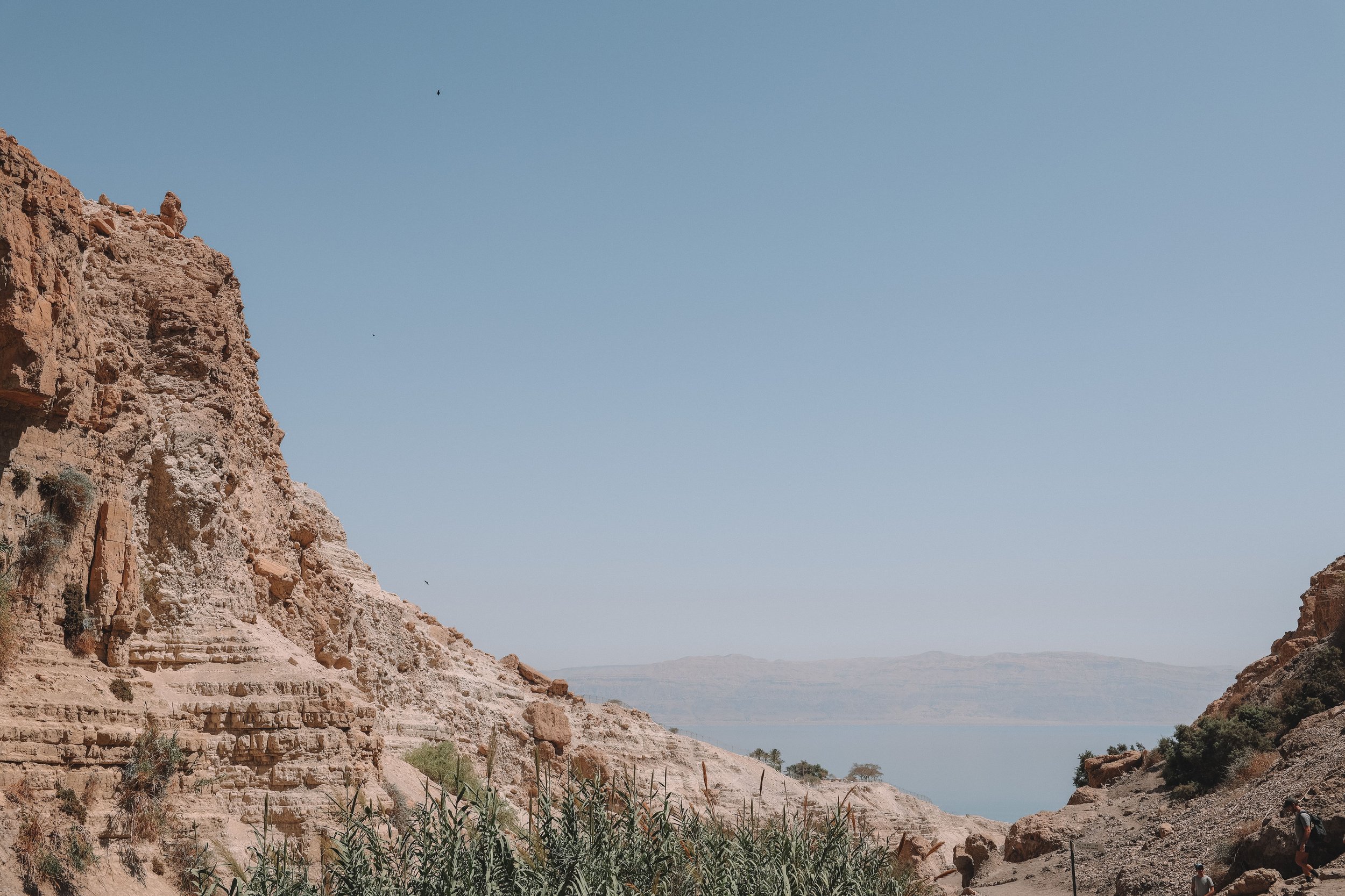 Les vues panoramiques de Ein Guedi - Israël