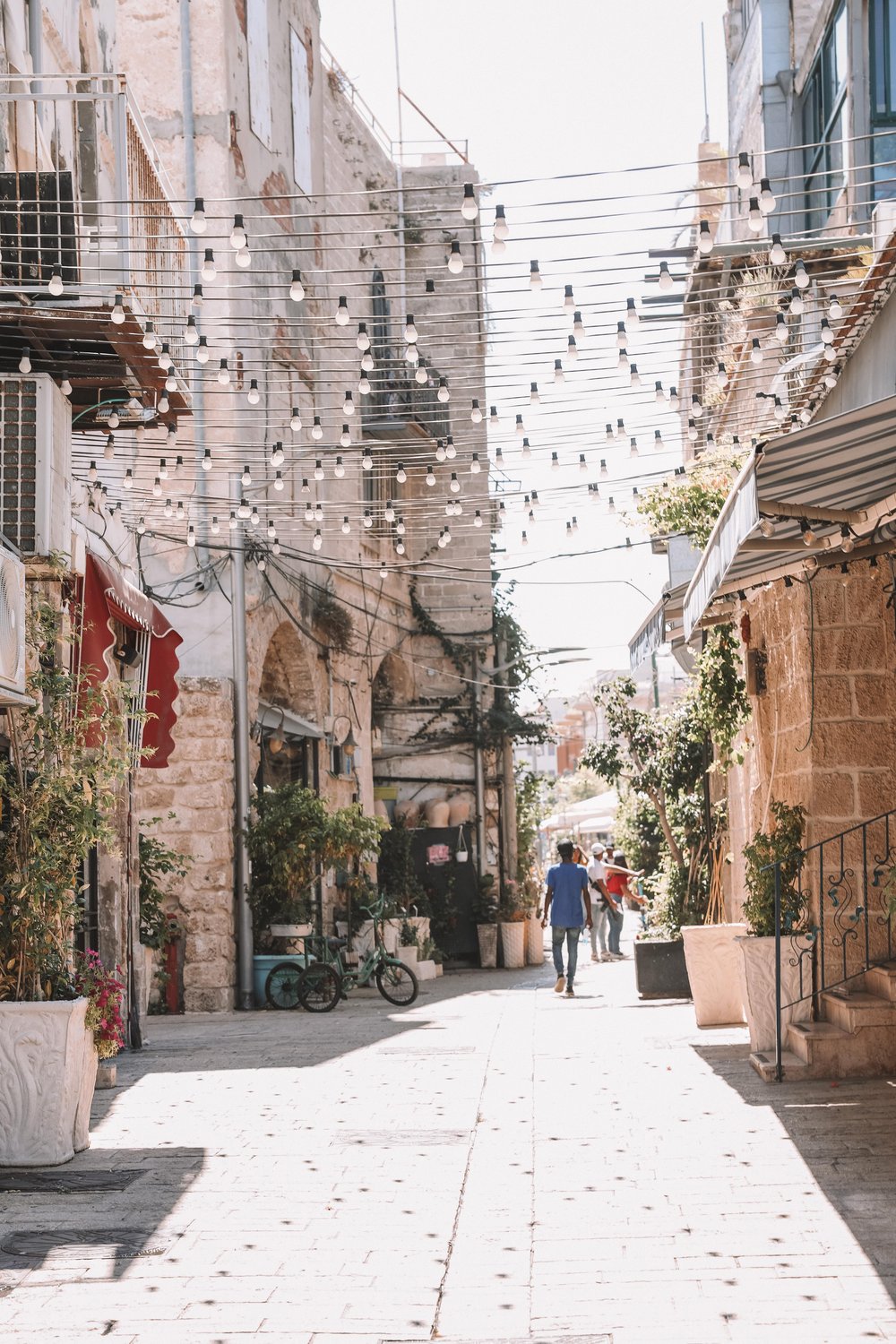 Cute streets of the old town - Tel Aviv - Israel