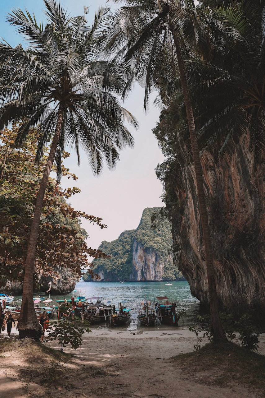 Pause déjeuner à l'île de Laolading - Krabi - Thaïlande