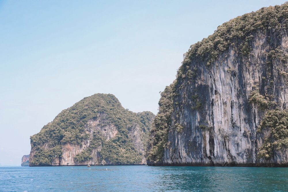 The stunning limestone cliffs - Hong Island Day Trip - Krabi - Thailand